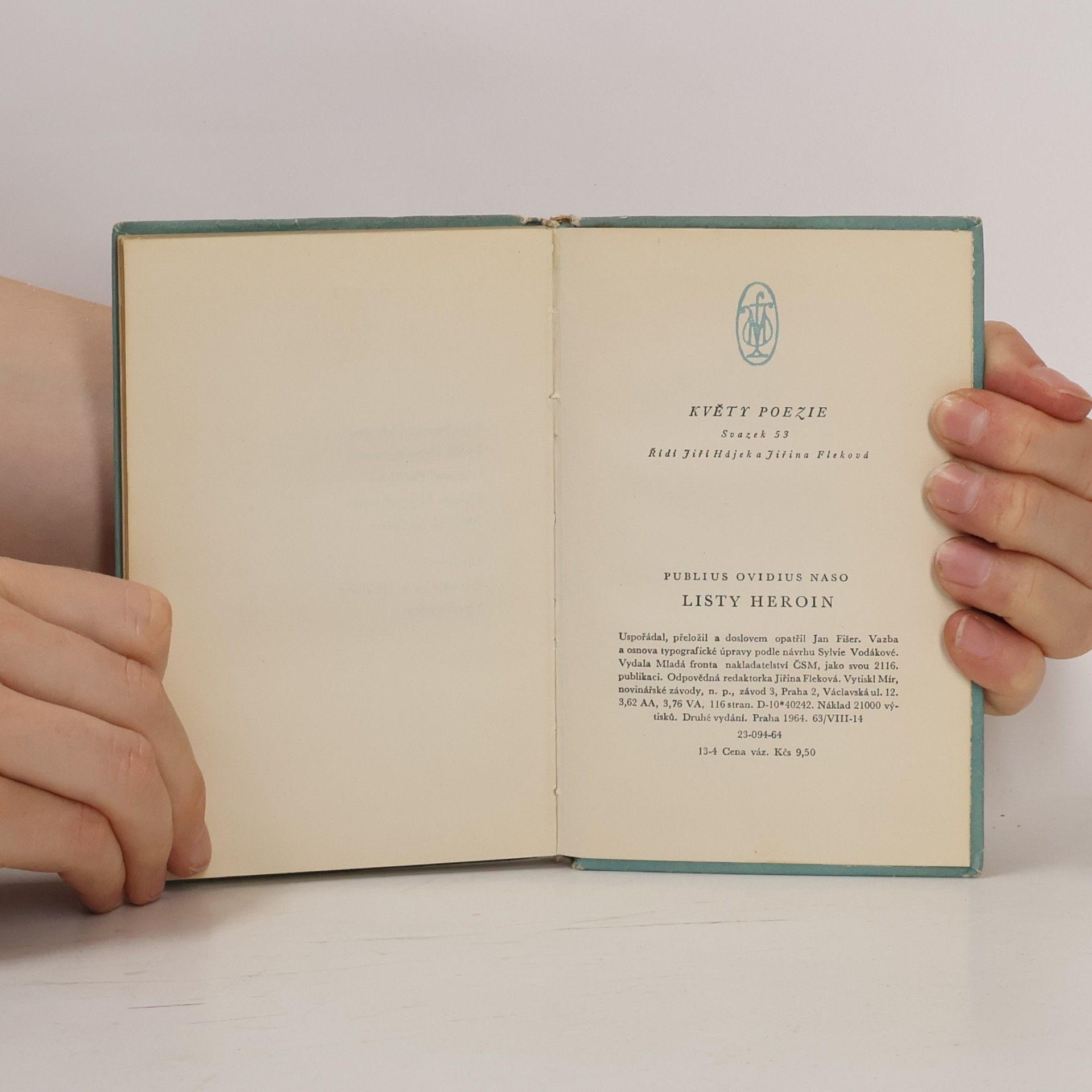 Publius Ovidius Naso Listy heroin