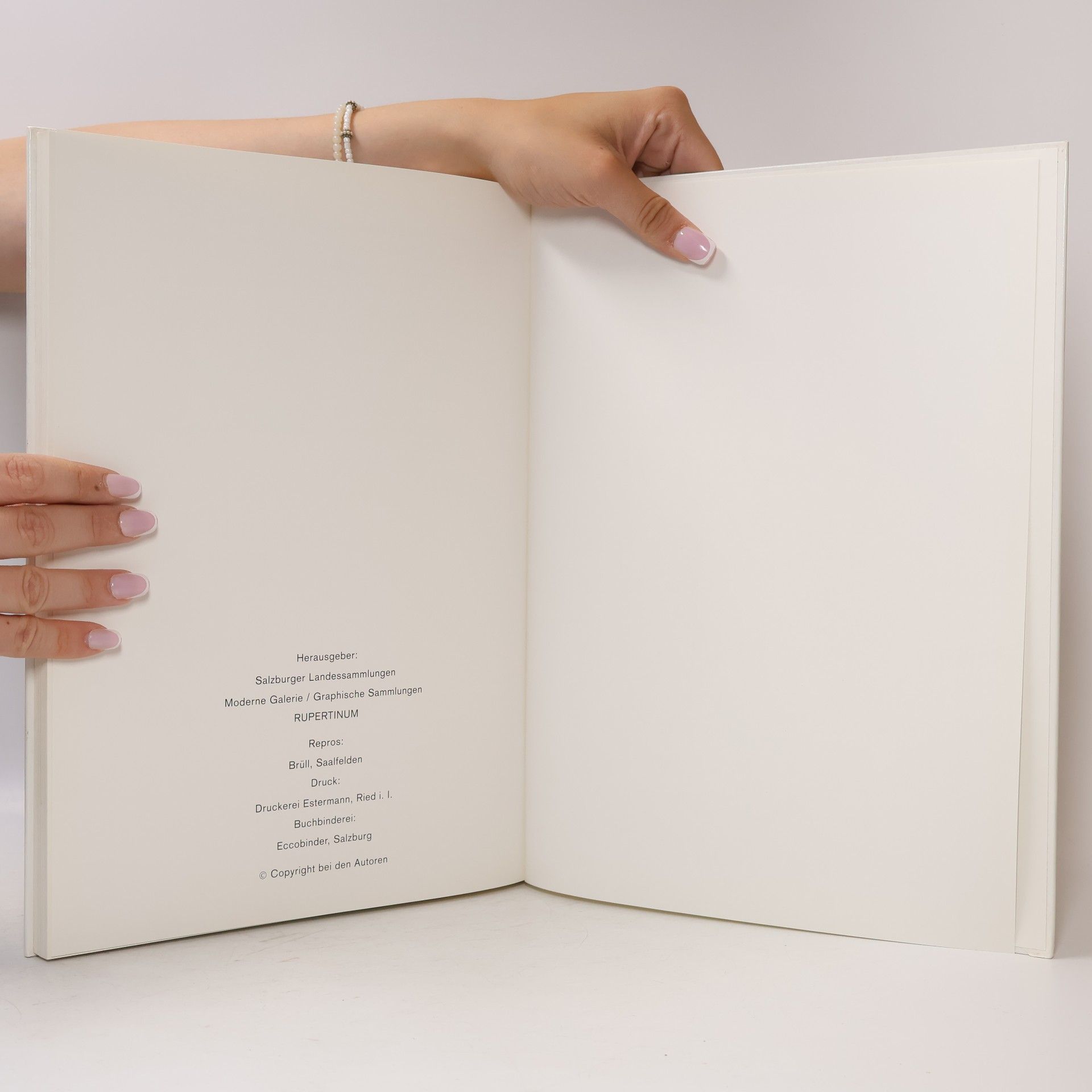 Alois Riedl Eins zu eins. Das Salzburger Portfolio