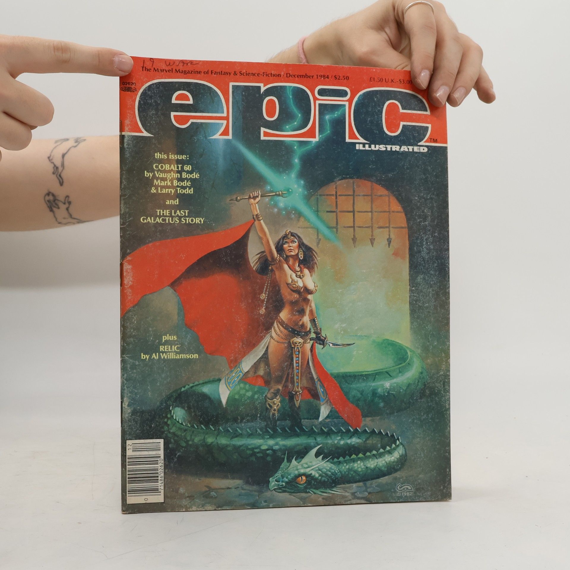 Al Williamson Epic Illustrated 12/1984