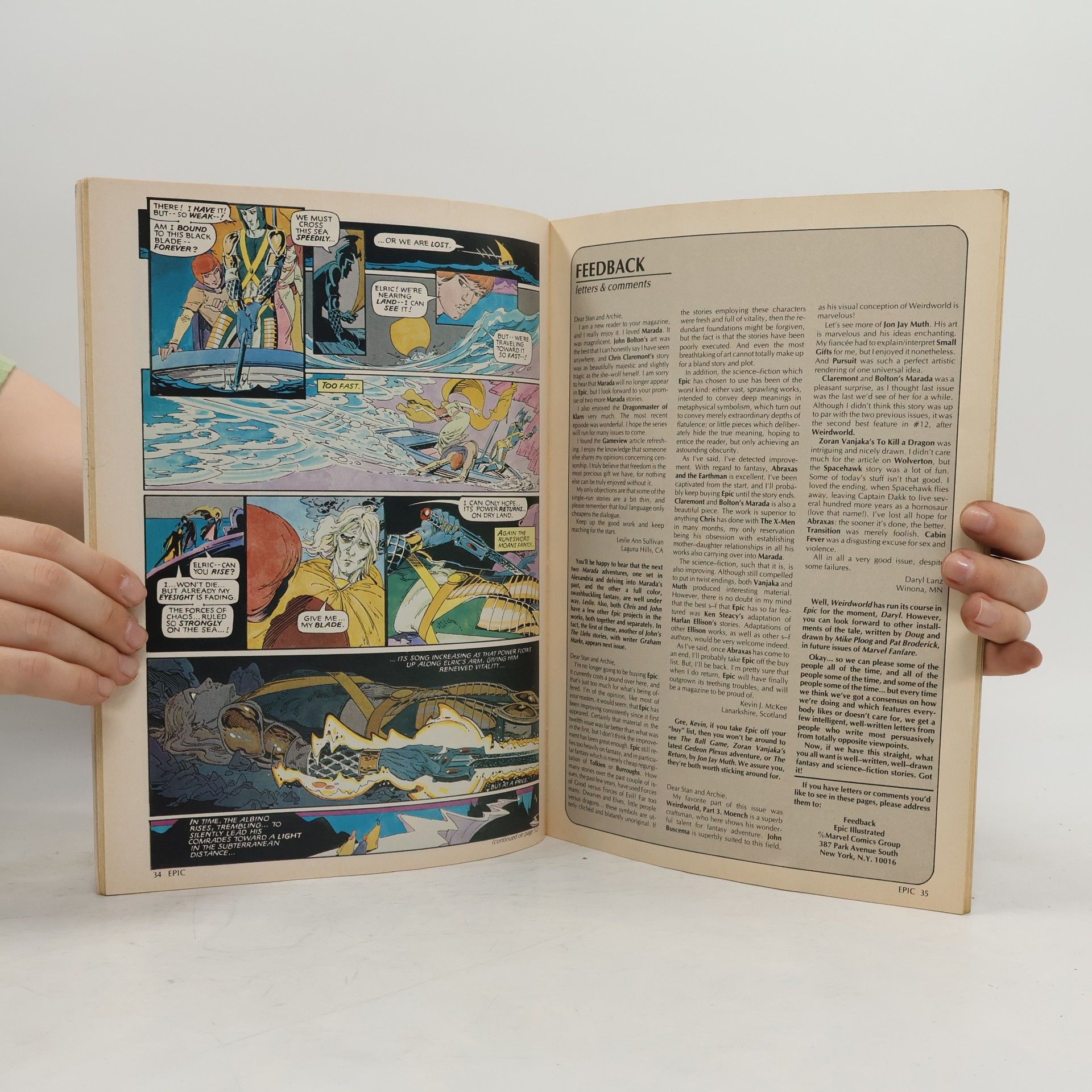 Kolektív autorov Epic Illustrated. Vol. 1, No. 14