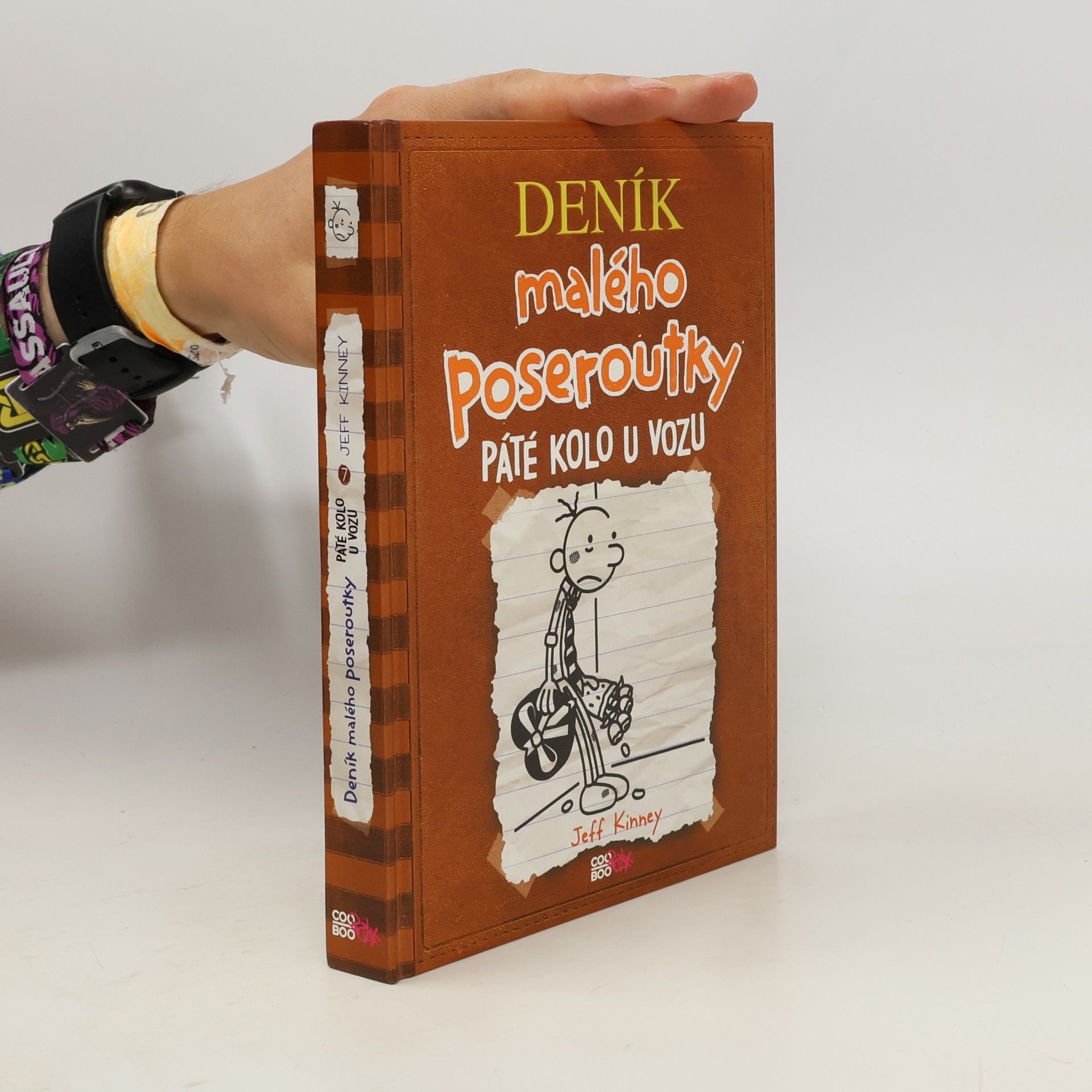 Jeff Kinney Deník malého poseroutky 7. Páté kolo u vozu