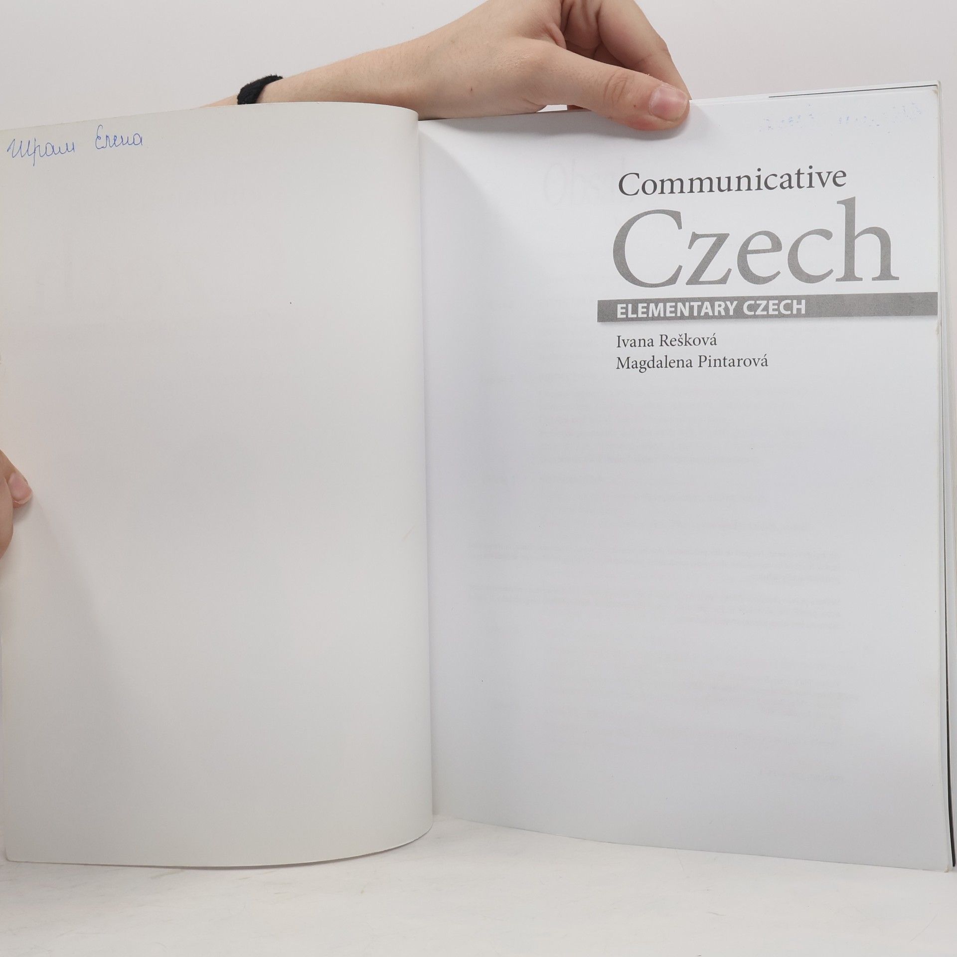Ivana Rešková Communicative Czech. Elementary Czech
