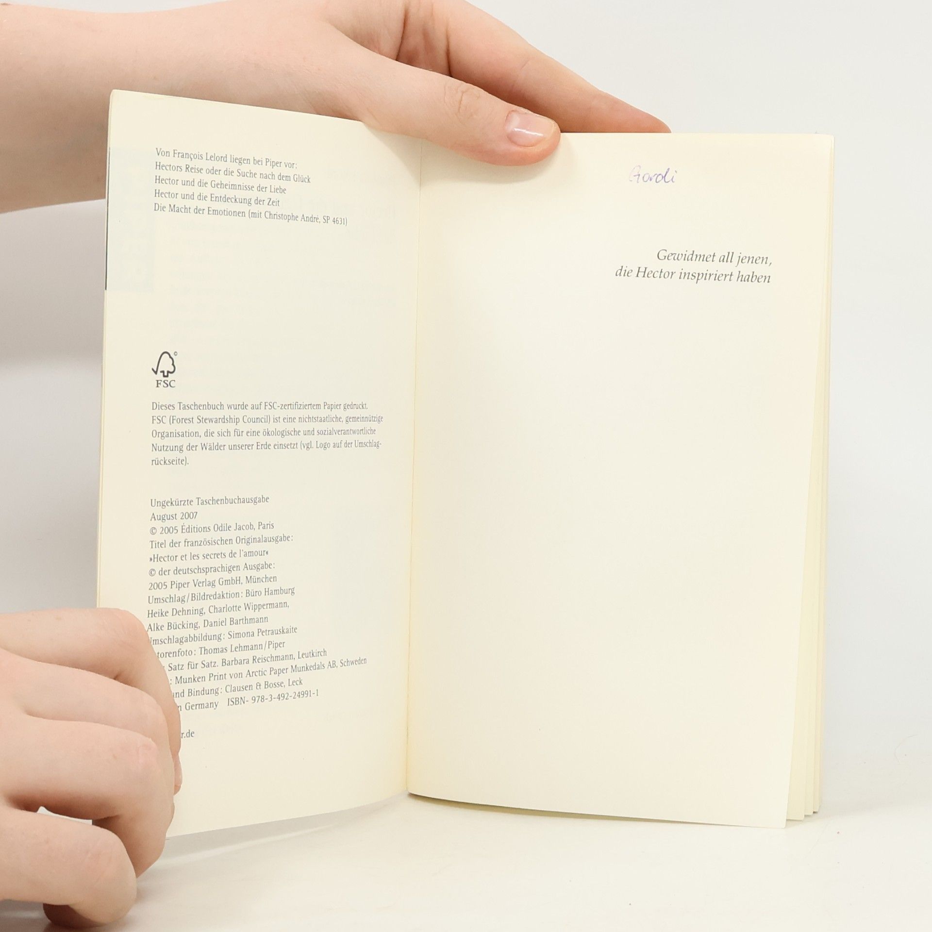 Francois Lelord Hector und die Geheimnisse der Liebe
