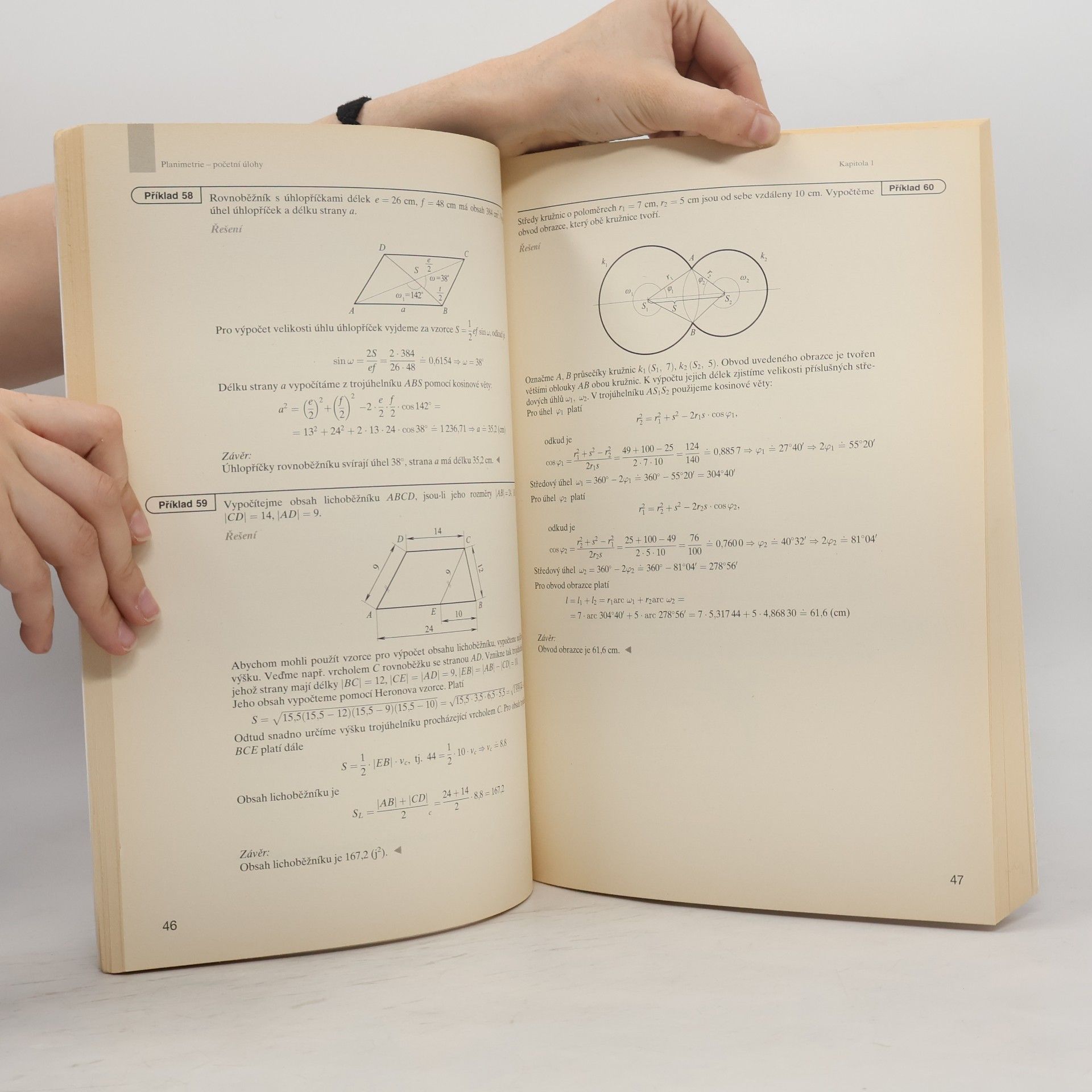 František Janeček Repetitorium středoškolské geometrie v příkladech