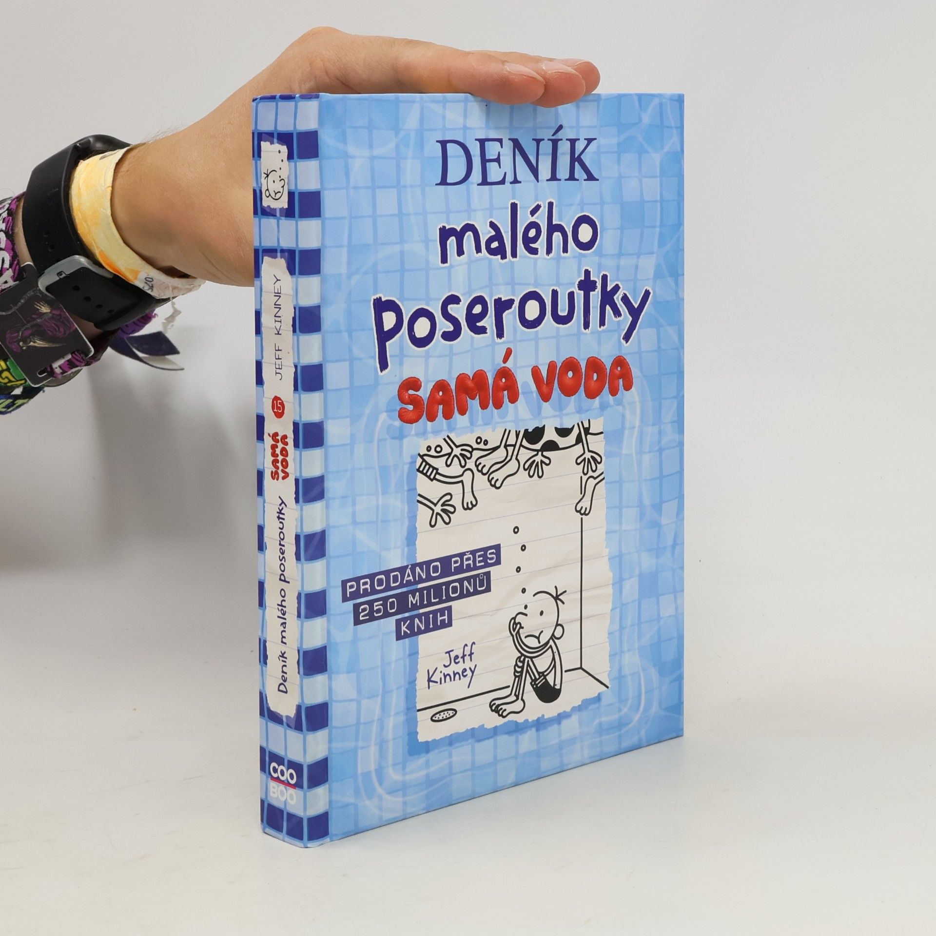 Jeff Kinney Deník malého poseroutky 15. Samá voda
