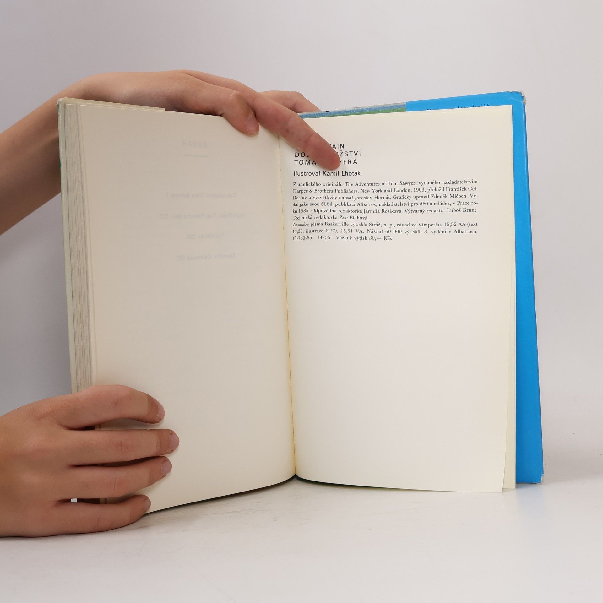 Mark Twain Dobrodružství Toma Sawyera