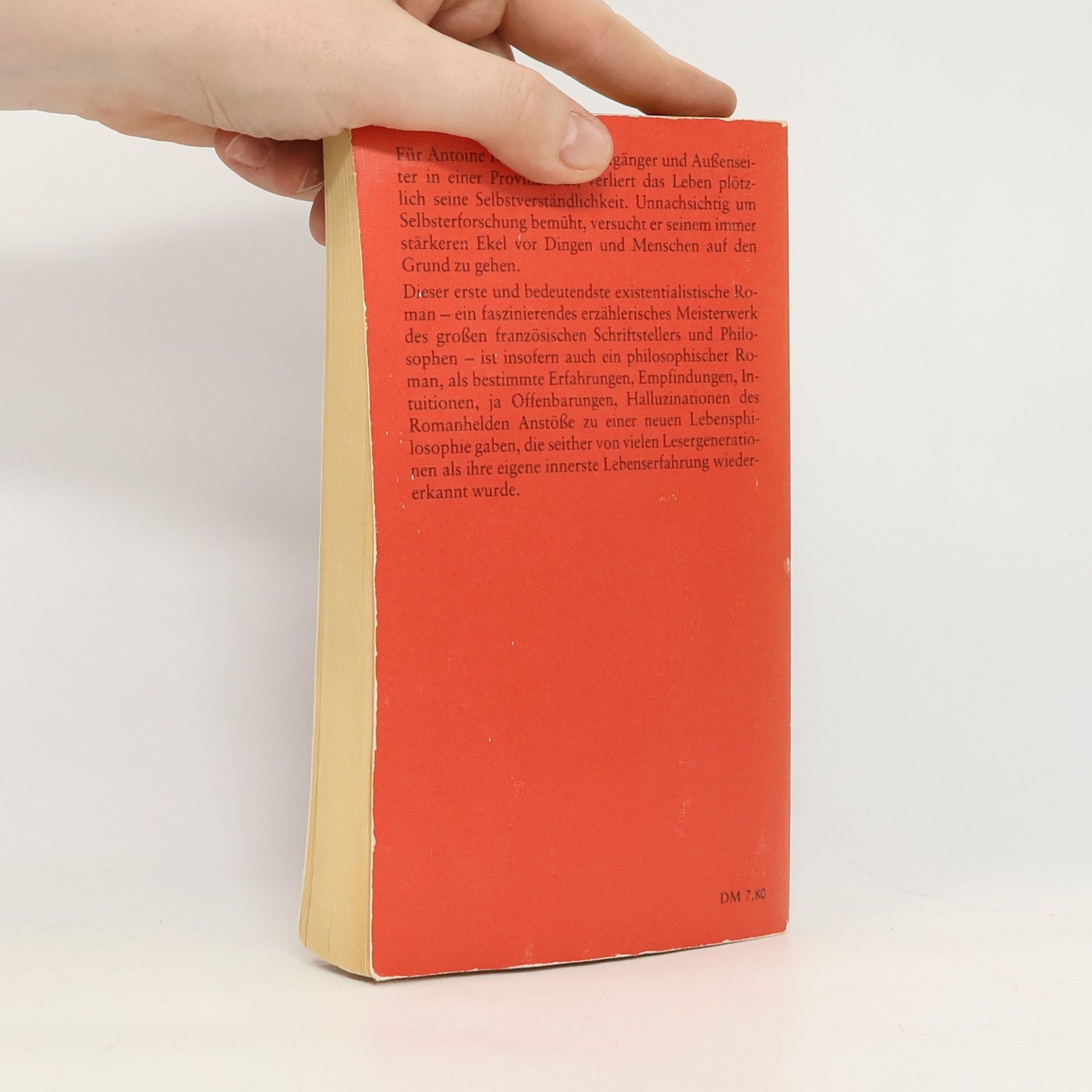 Jean-Paul Sartre Der Ekel
