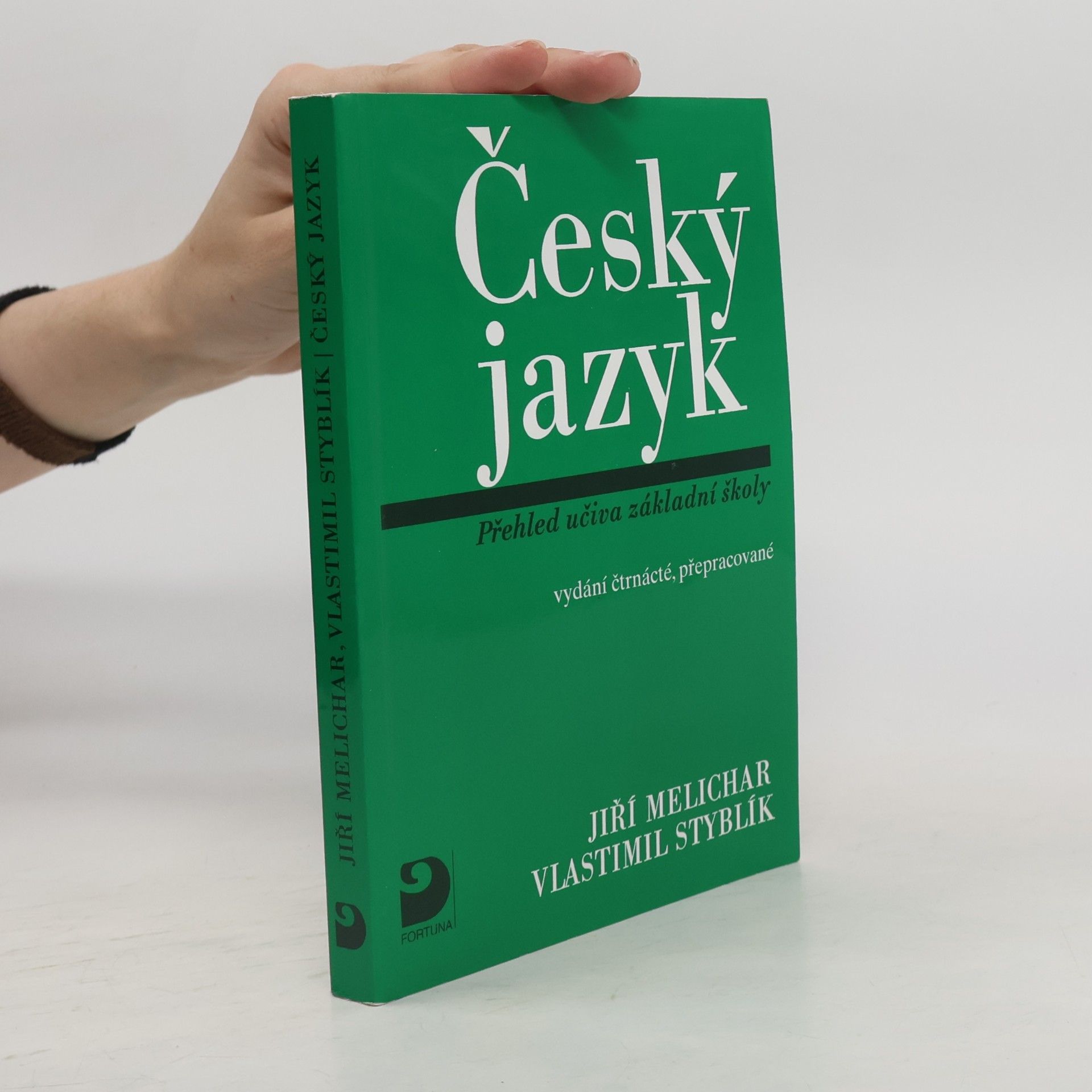 Vlastimil Styblík Český jazyk. Přehled učiva základní školy s cvičeními a klíčem