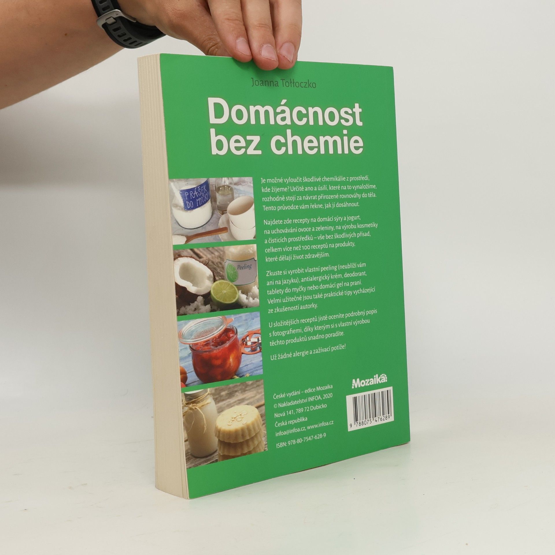 Joanna TołłoczkoSyndoman Domácnost bez chemie : šetrné čištění, uchovávání potravin, péče tělo