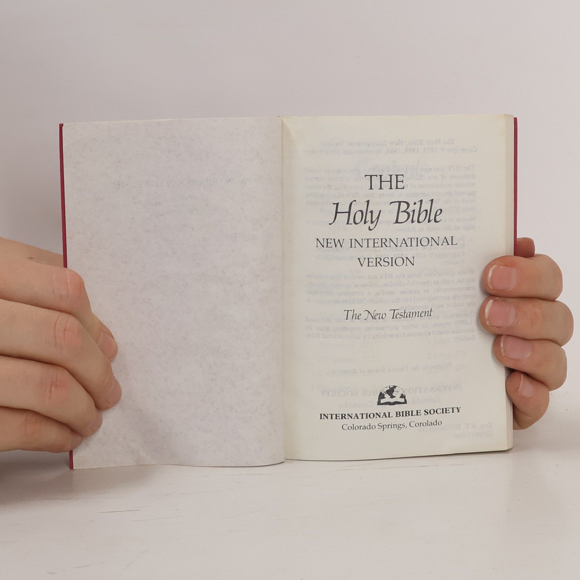 Autorenkollektiv New Testament. New International Version