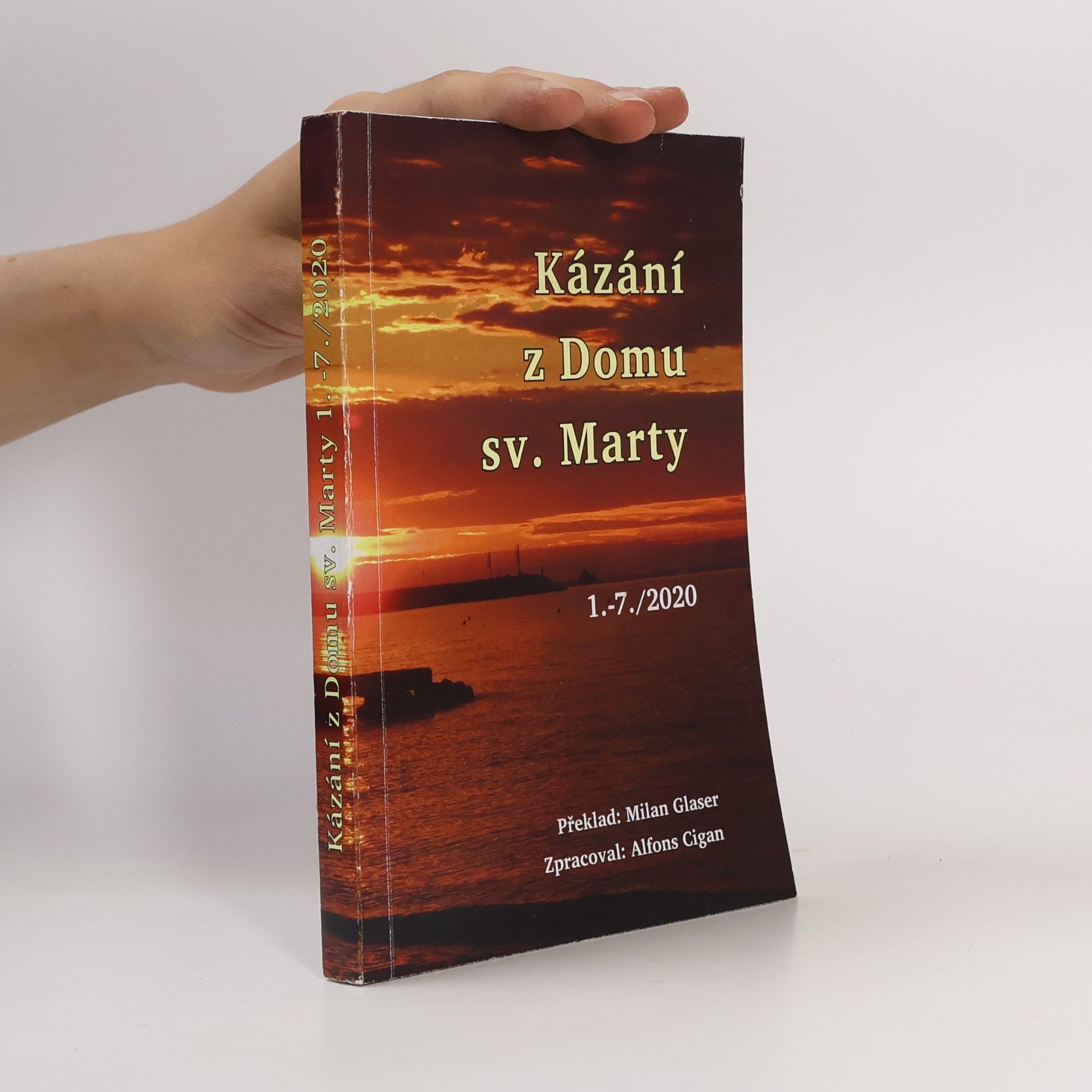 Auteurscollectief Kázání z Domu sv. Marty. 1.-7./2020