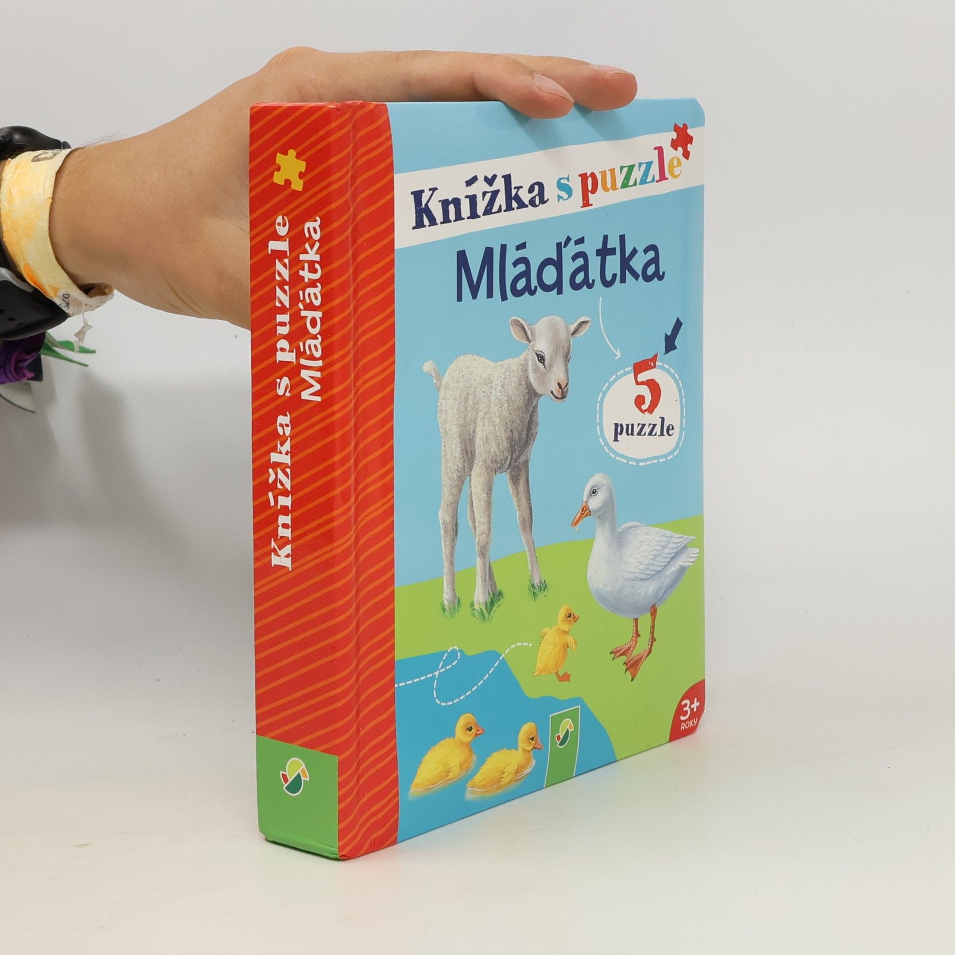 Collectif d'auteurs Knížka s puzzle: Mláďátka