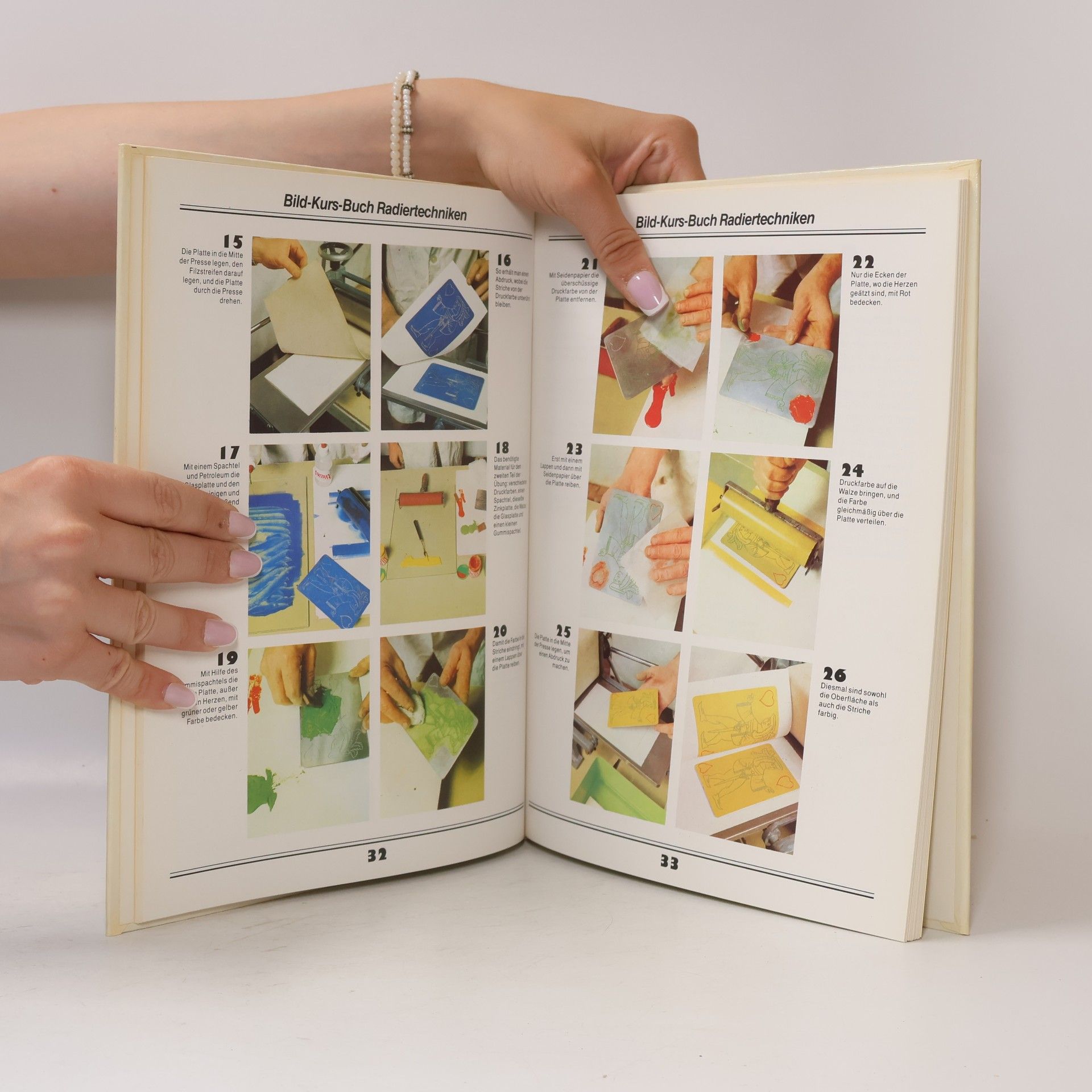 Helga Reuter Bild-Kurs-Buch Radiertechniken