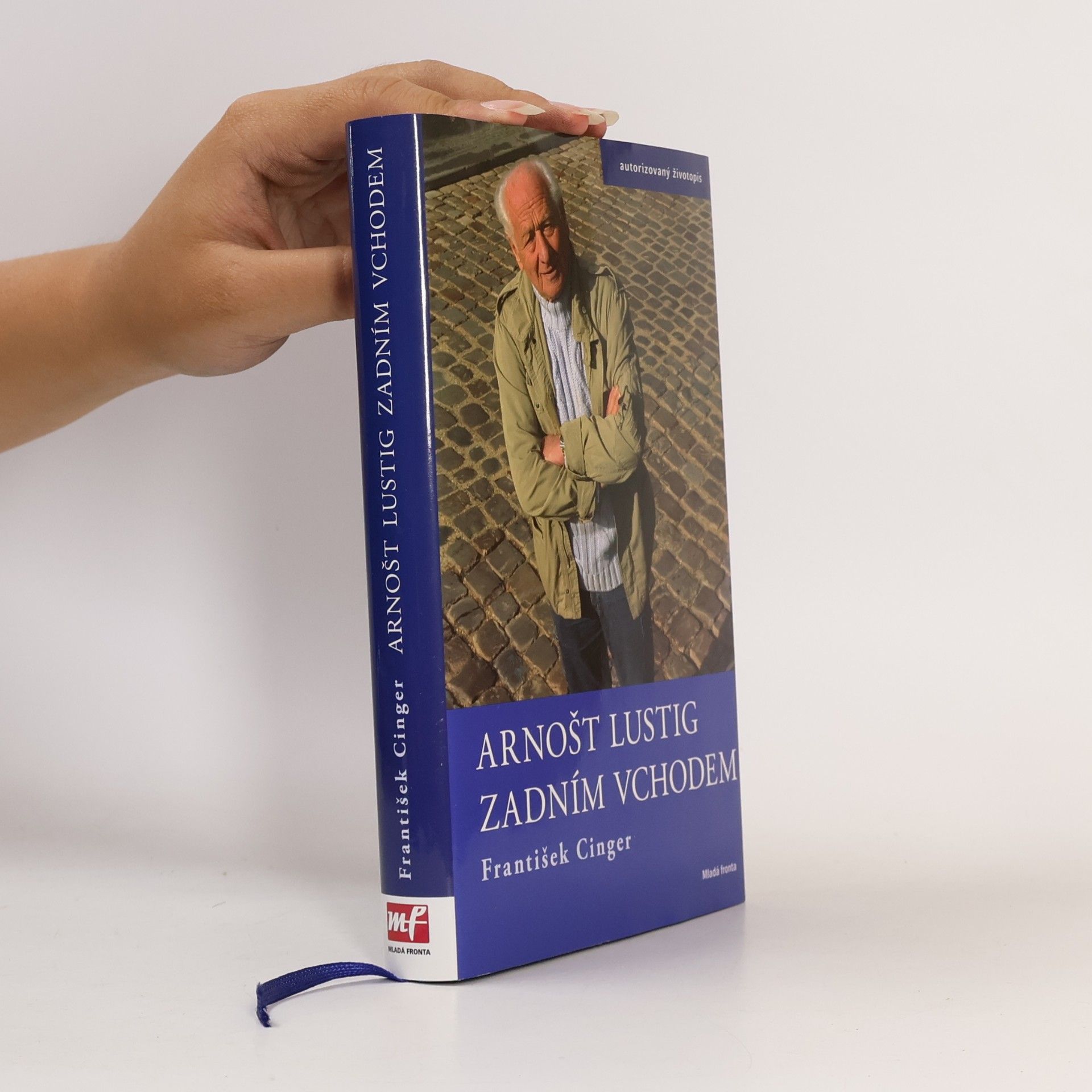 František Cinger Arnošt Lustig zadním vchodem