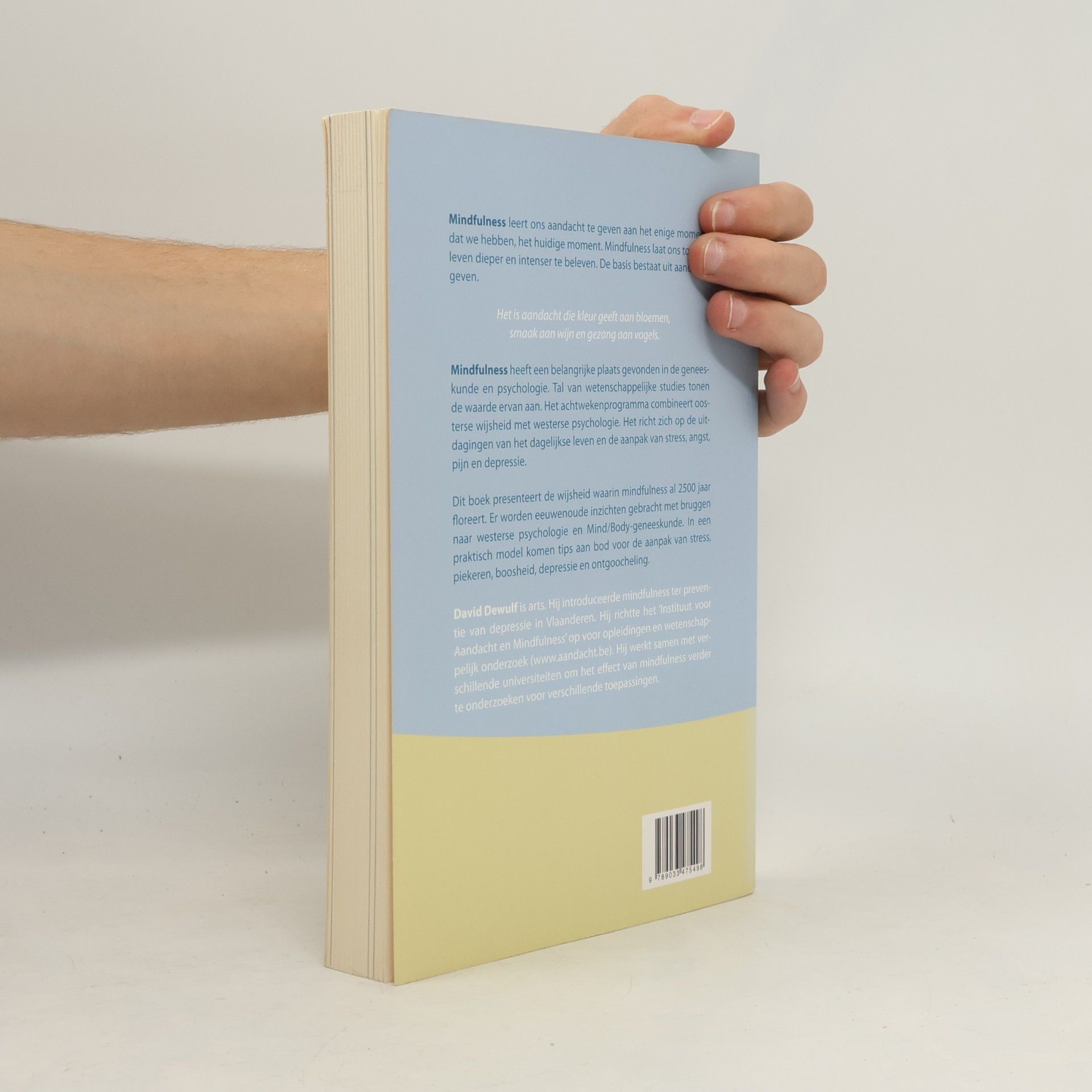 David Dewulf Mindfulness, een pad van vrijheid
