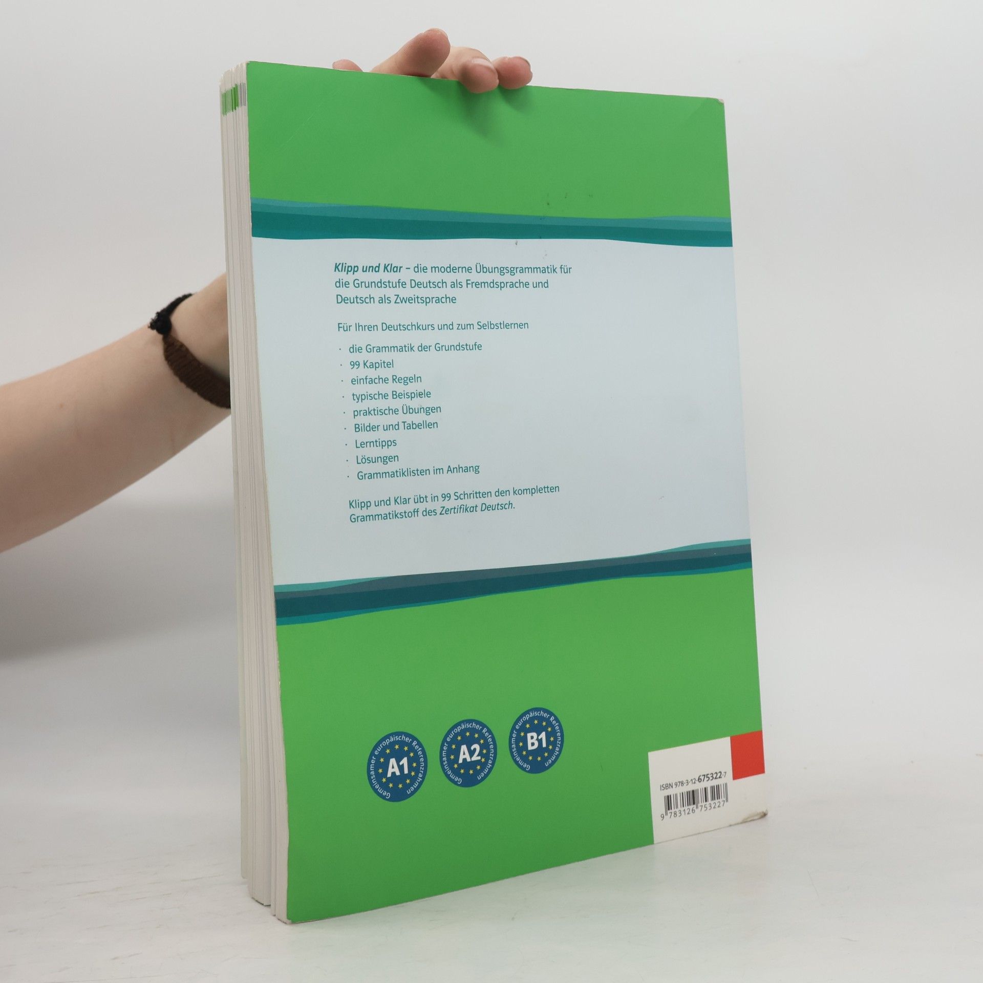 Christian Fandrych Klipp und Klar : Übungsgrammatik Grundstufe Deutsch in 99 Schritten