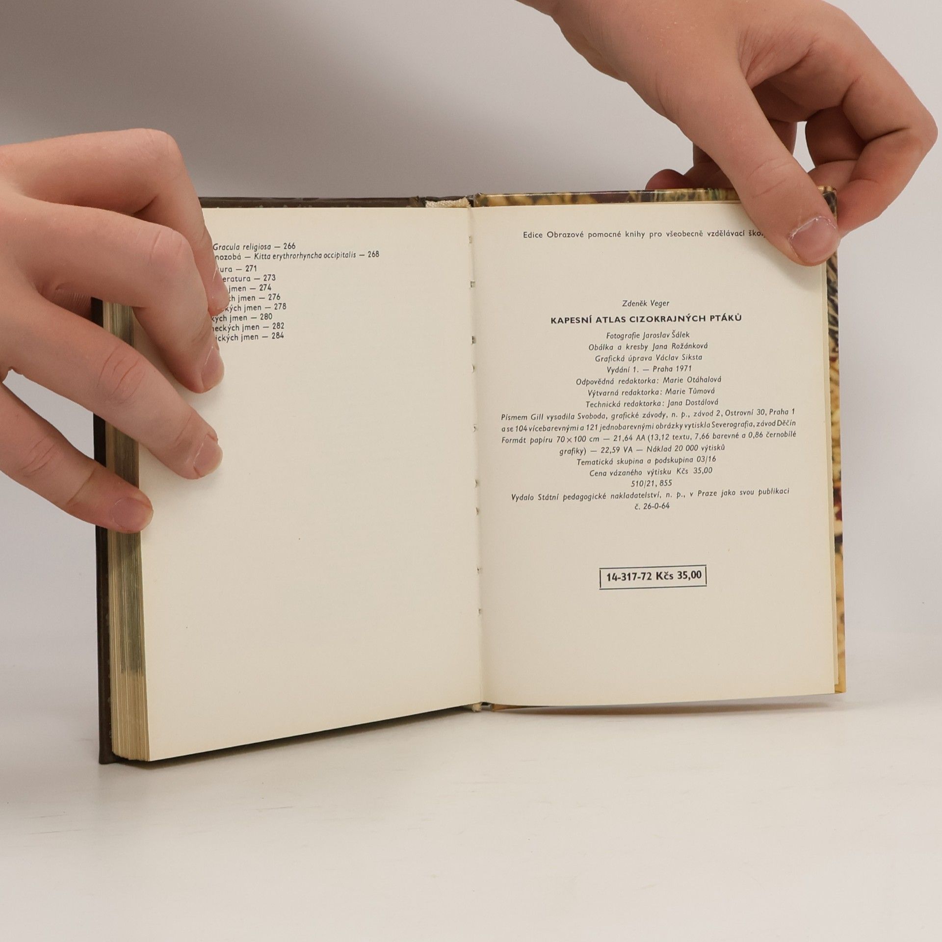 Zdeněk Veger Kapesní atlas cizokrajných ptáků