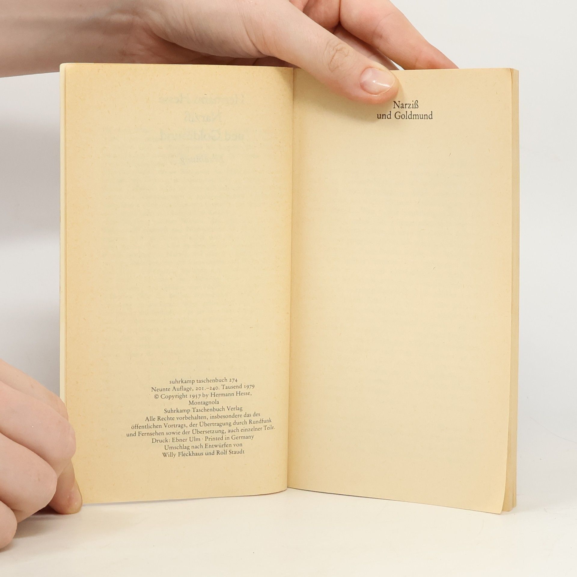 Hermann Hesse Narziss und Goldmund