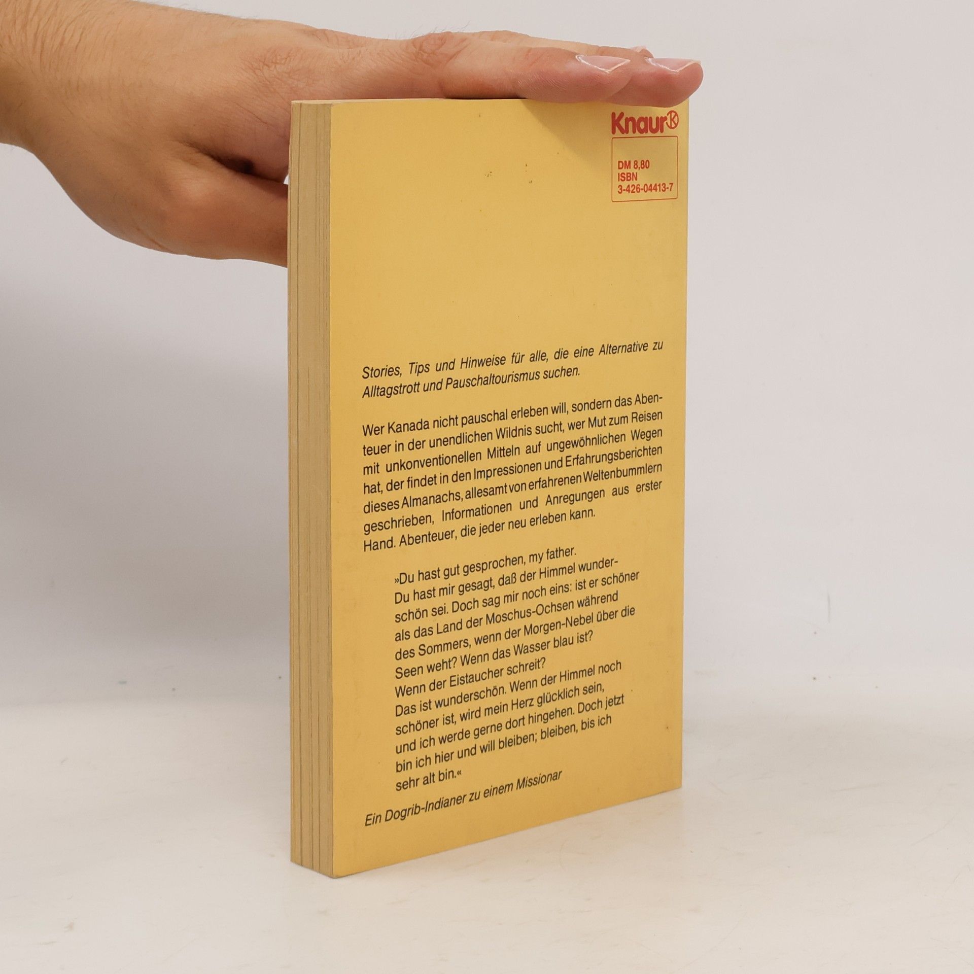 Elmar Engel Abenteuer-Almanach Kanada