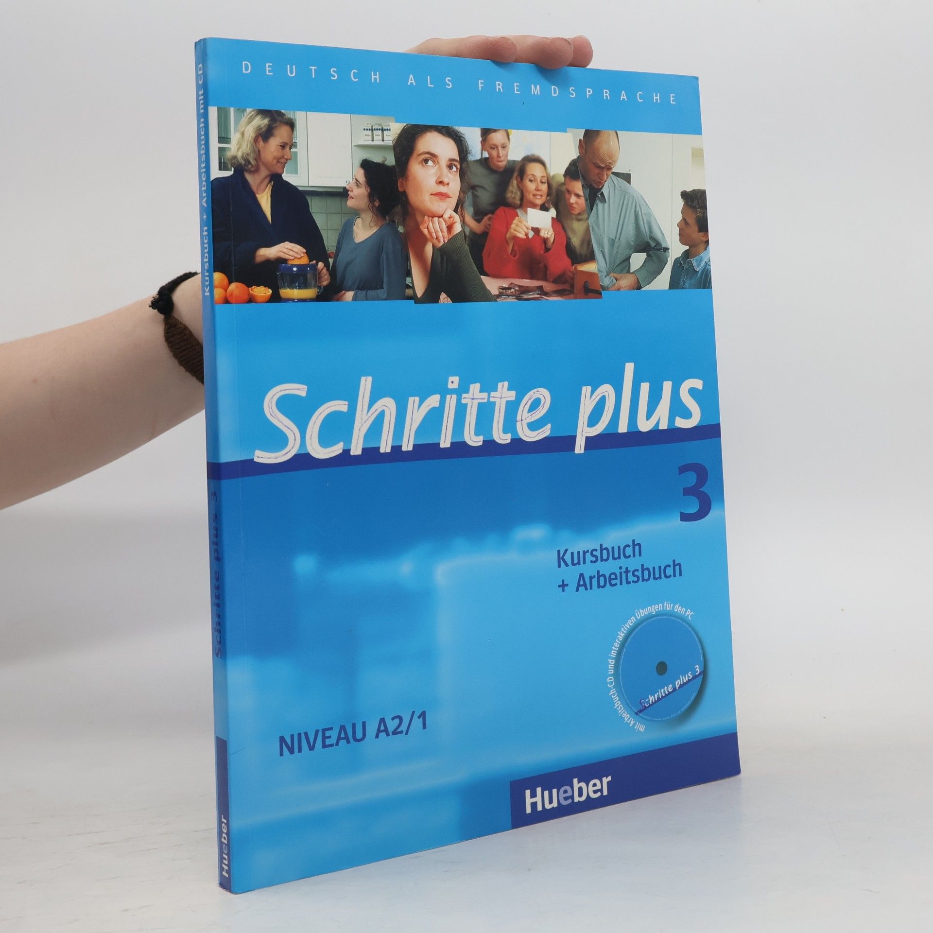AA.VV. Schritte plus 3, Niveau A2/1 (Kursbuch + Arbeitsbuch)