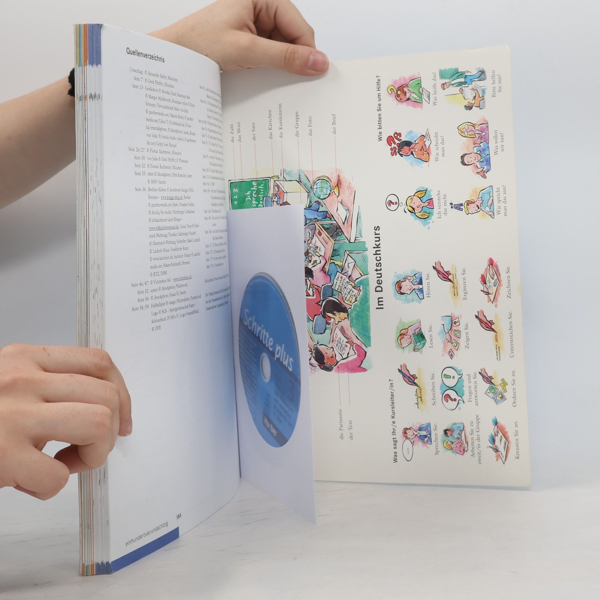 AA.VV. Schritte plus 3, Niveau A2/1 (Kursbuch + Arbeitsbuch)