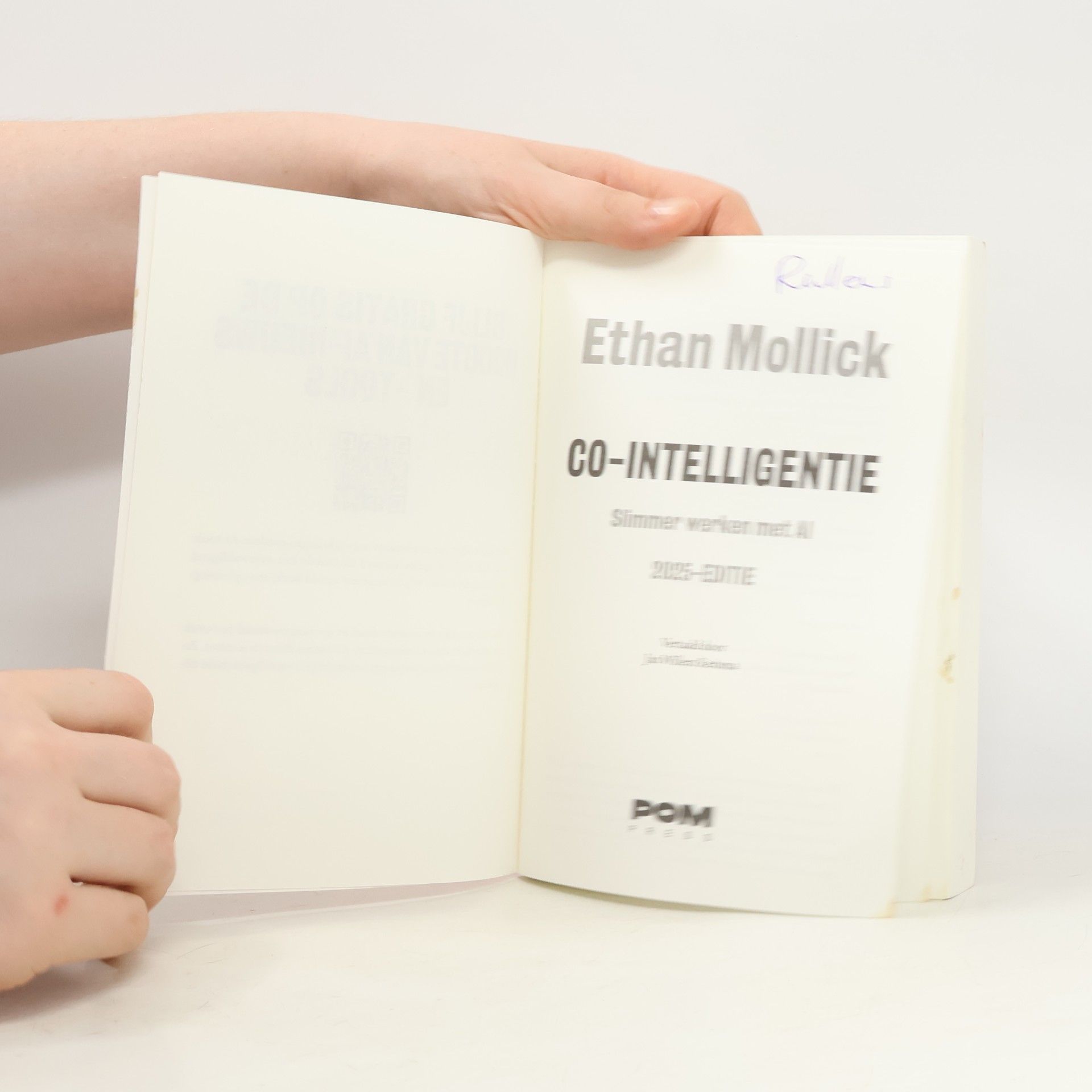 Ethan Mollick Co-intelligentie
