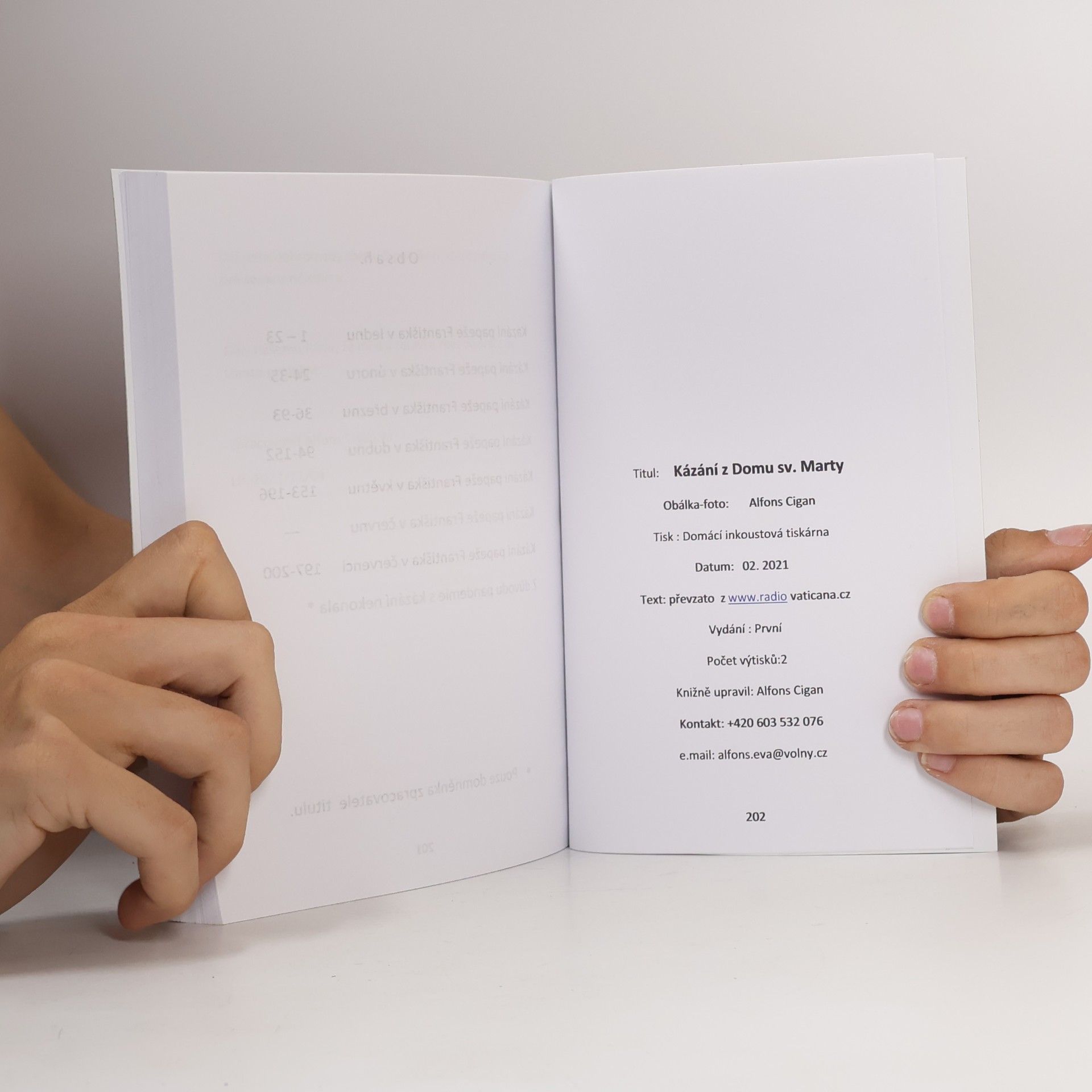 Autorenkollektiv Kázání z Domu sv. Marty. 1.-7./2020