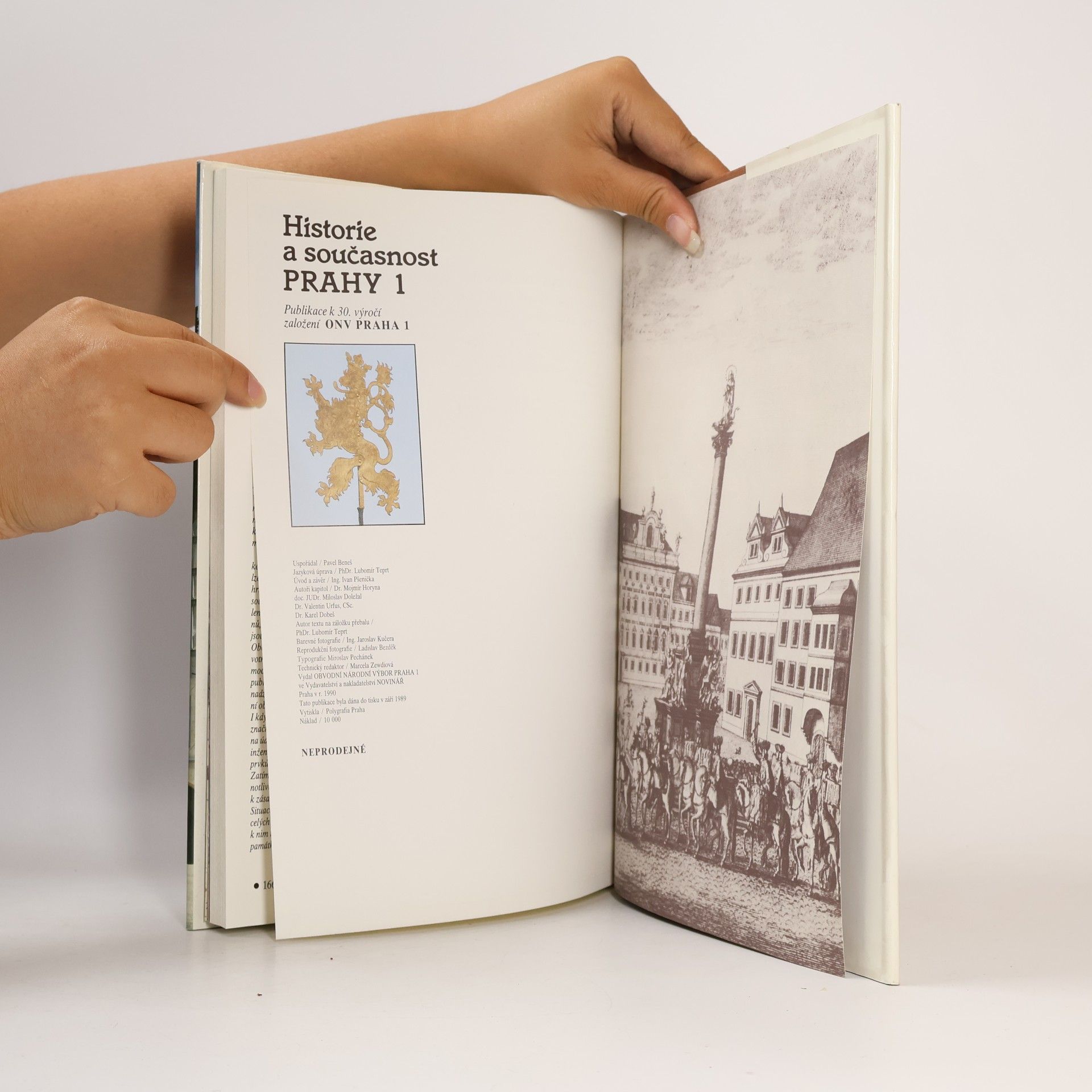 Autorenkollektiv Historie a současnost Prahy 1