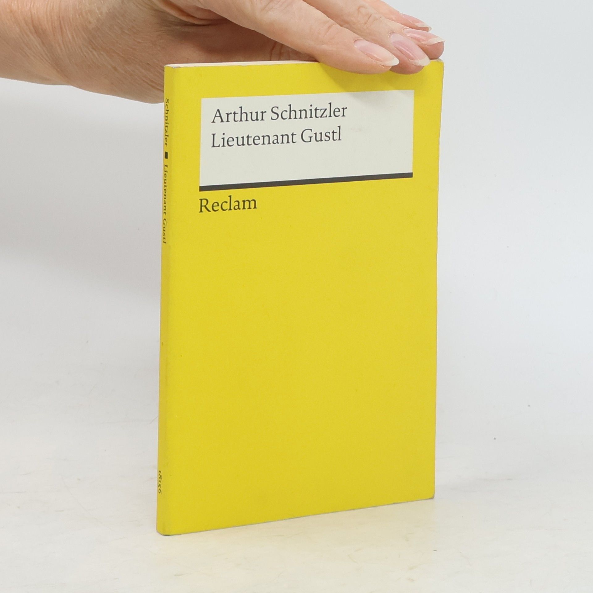 Arthur Schnitzler Lieutenant Gustl