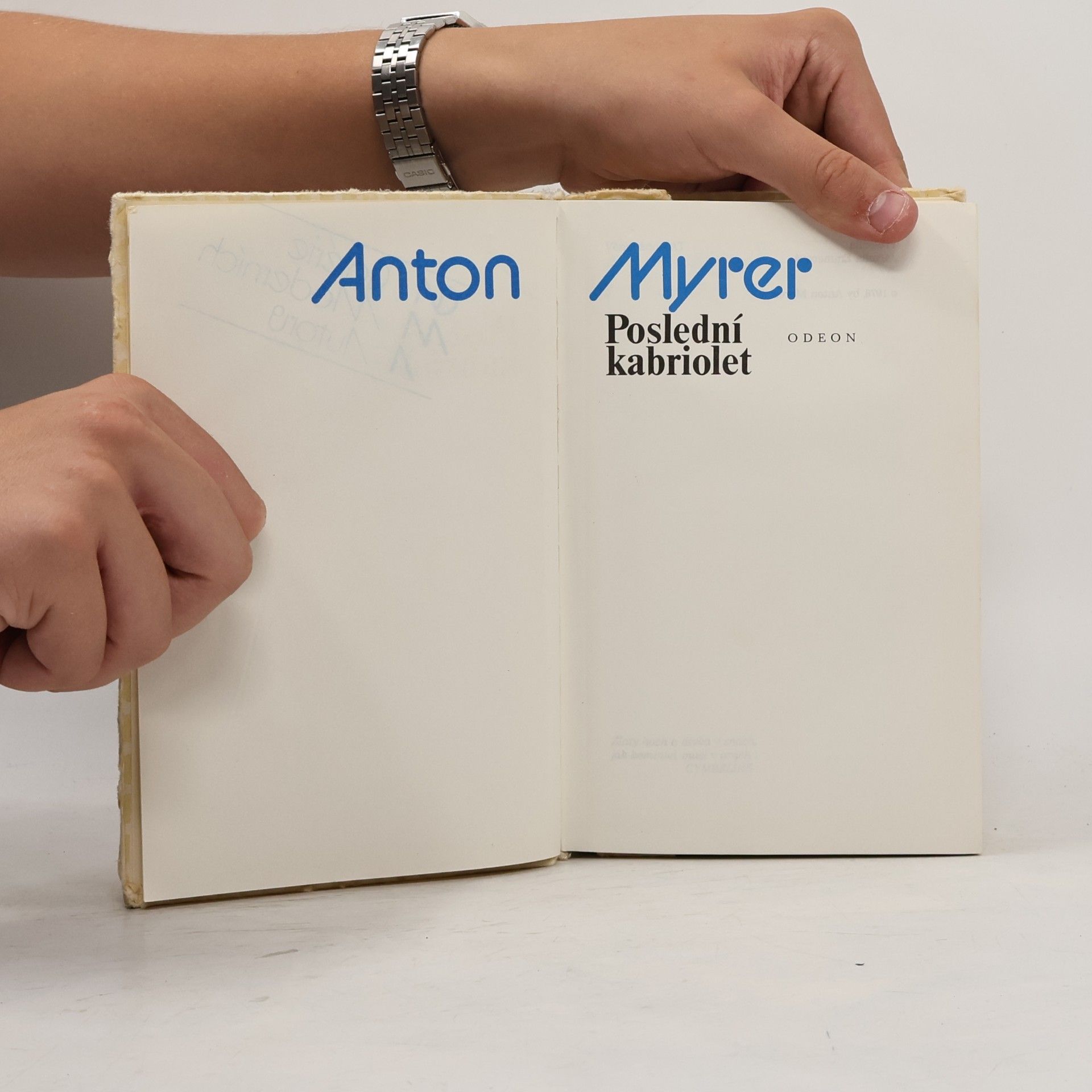 Anton Myrer Poslední kabriolet