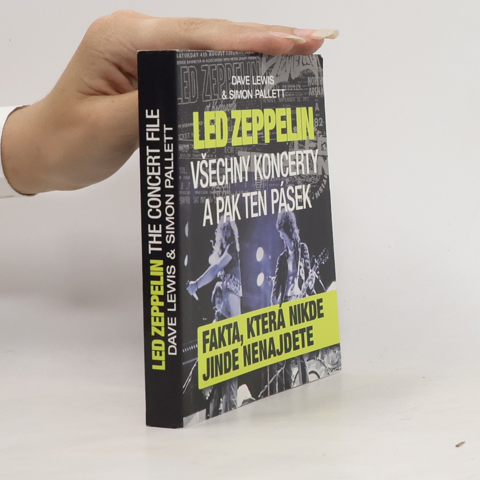 Dave Lewis Led Zeppelin - všechny koncerty a pak ten pásek