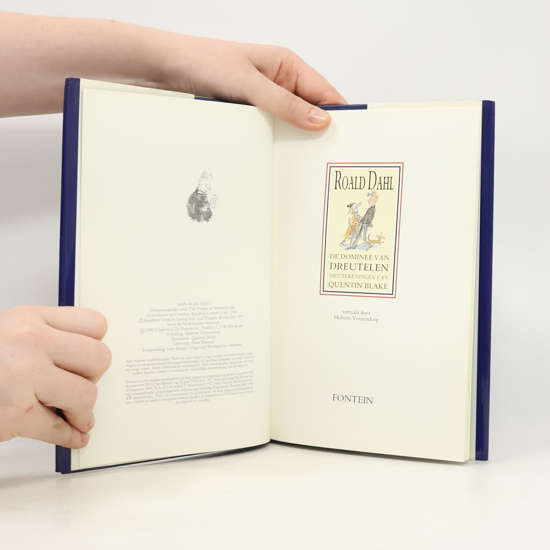 Roald Dahl De dominee van Dreutelen - druk 1