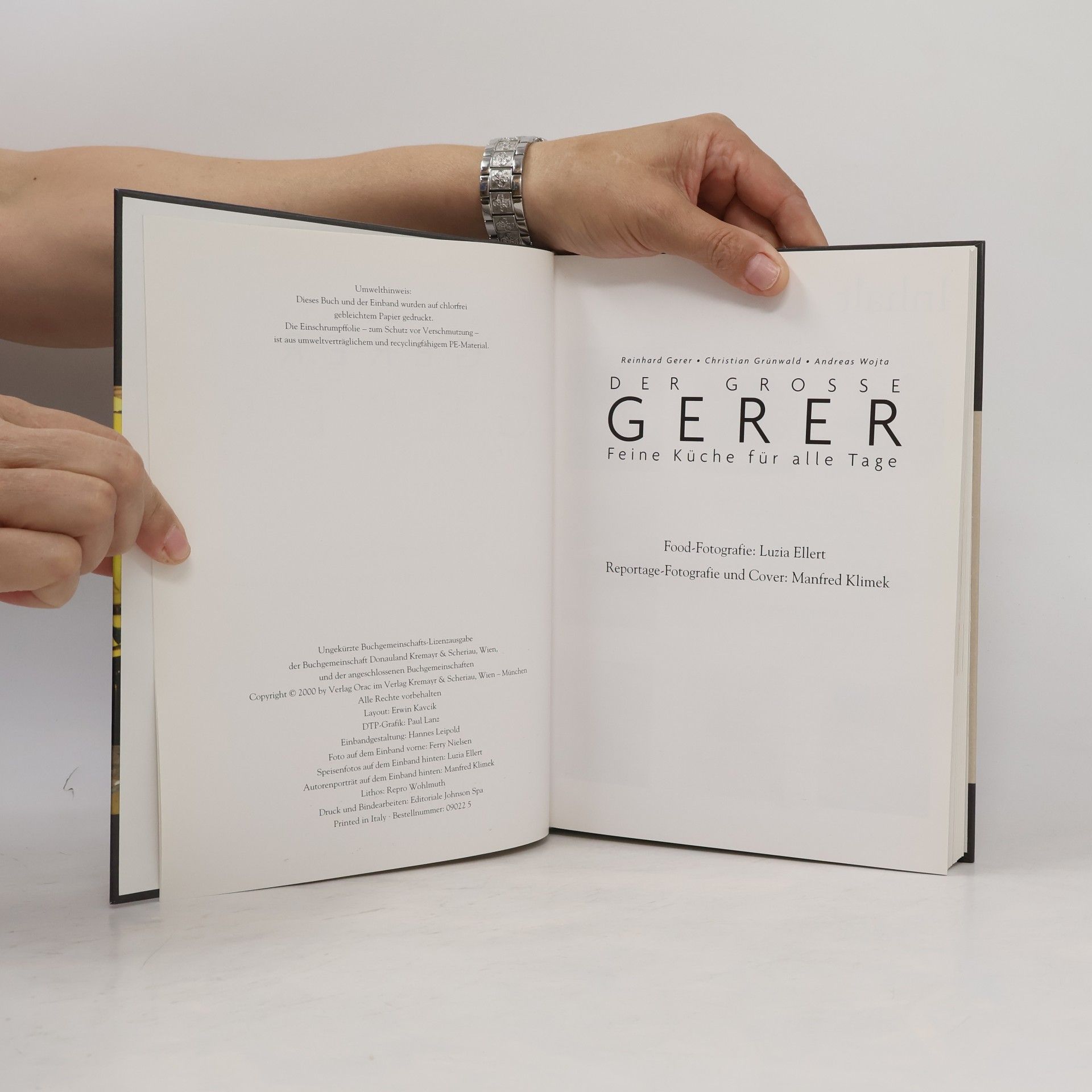 Reinhard Gerer Der große Gerer. Feine Küche für alle Tage