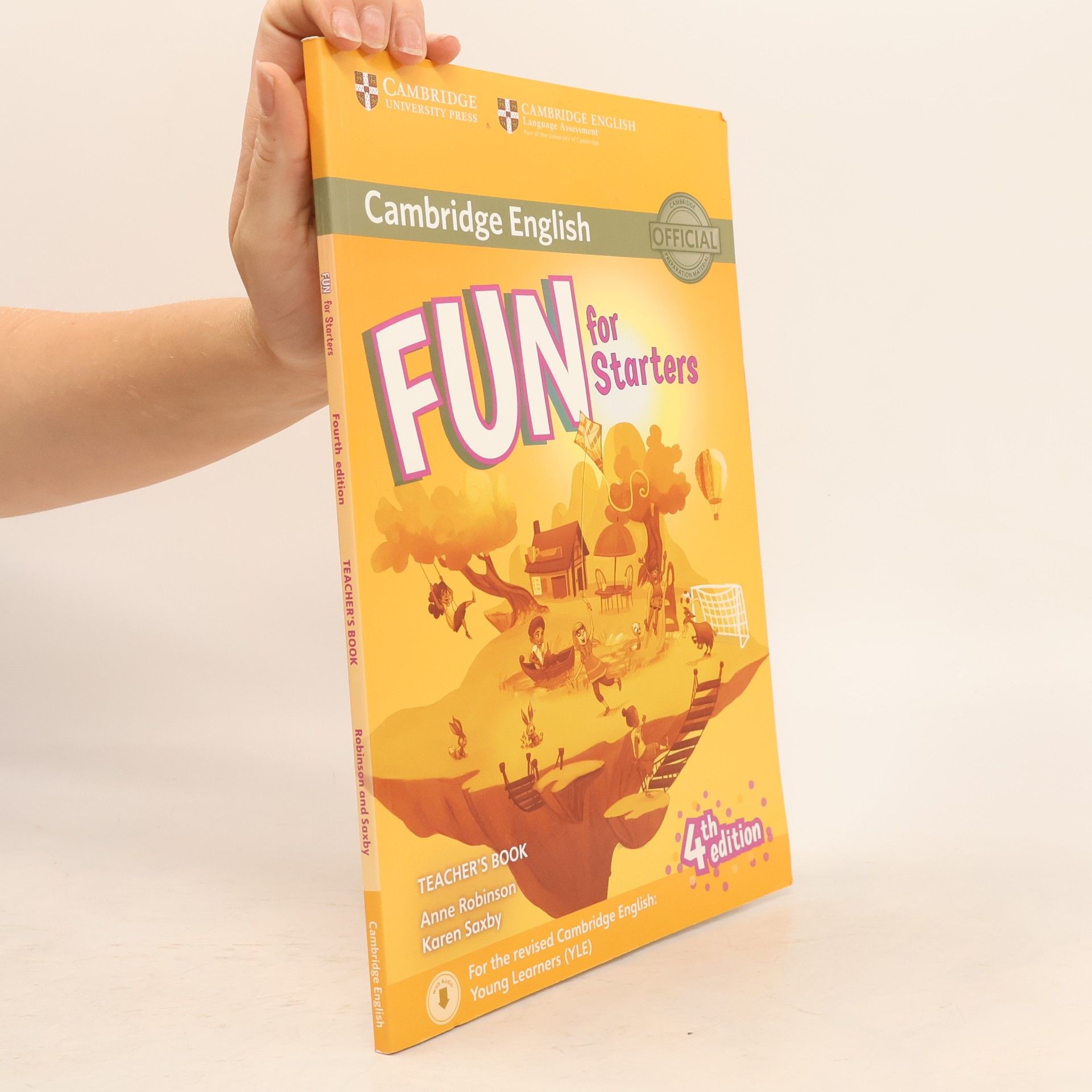 Karen Saxby Cambridge English: Fun for Starters Teacher's Book with Downloadable Audio