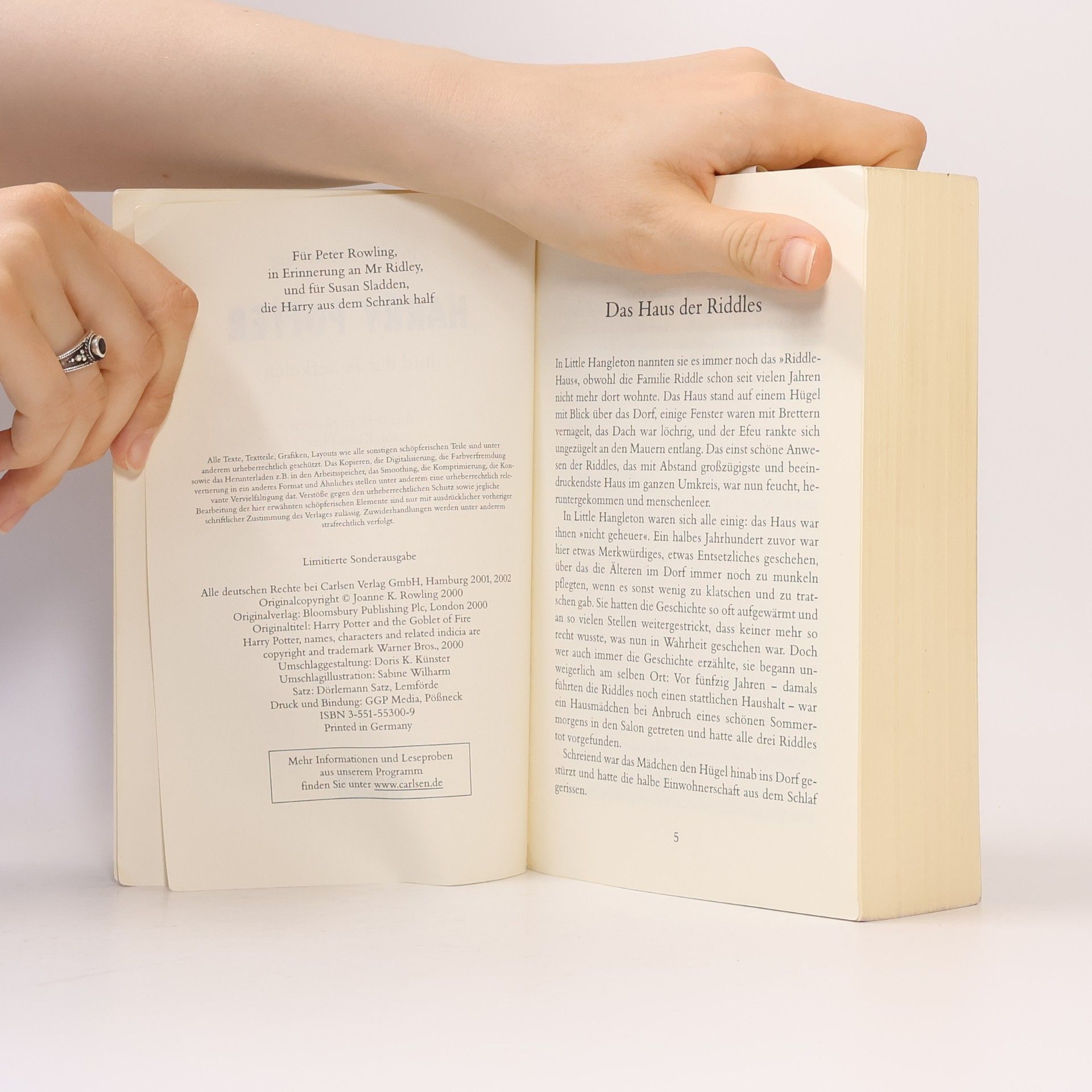 J. K. Rowling Harry Potter und der Feuerkelch