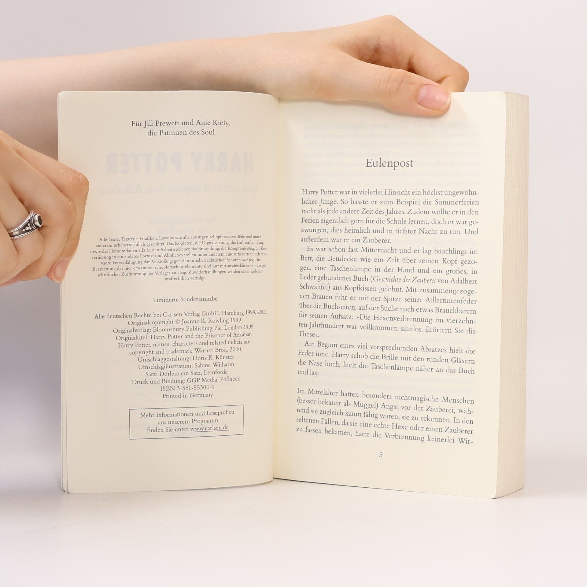 J. K. Rowling Harry Potter und der Gefangene von Askaban