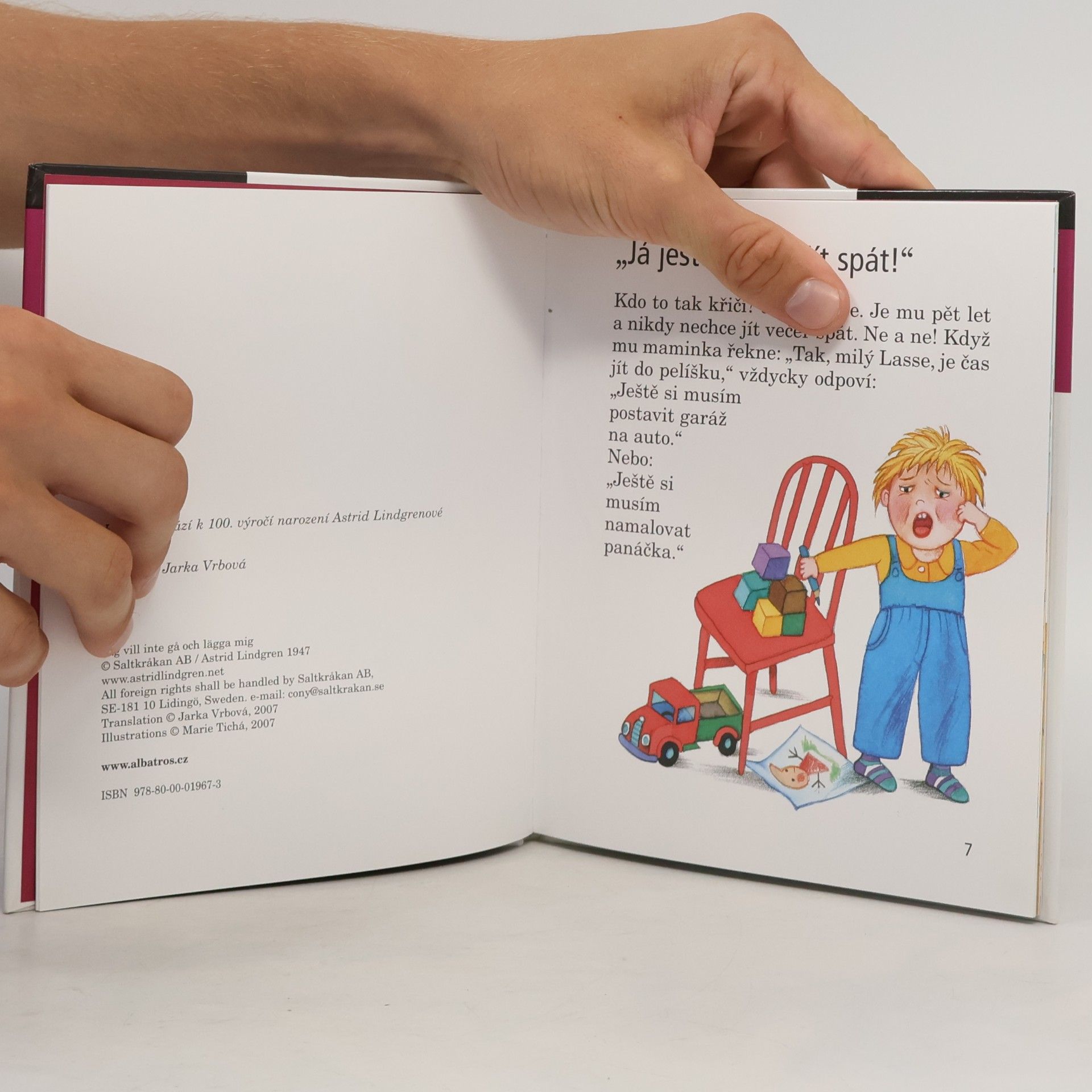 Astrid Lindgren Já ještě nechci jít spát