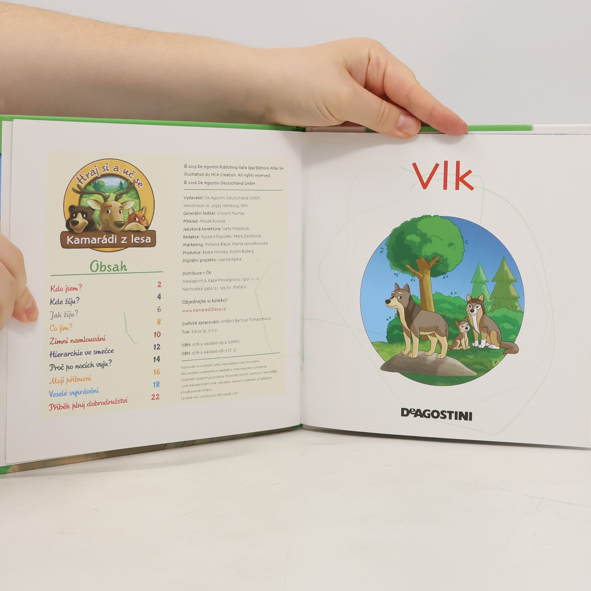 Various authors Bydlím v lese 3. Vlk