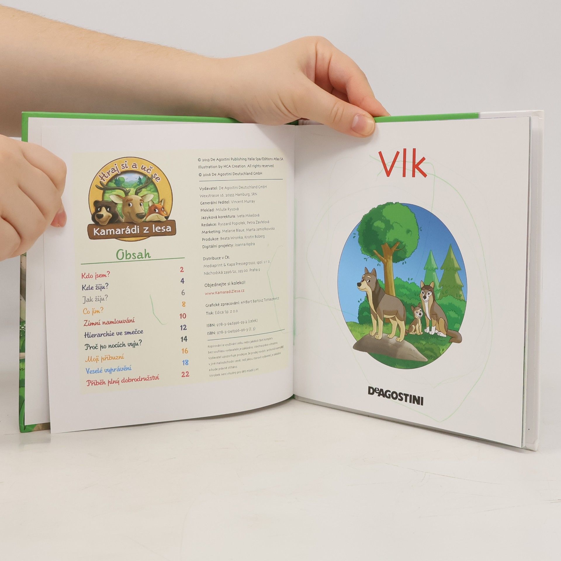 Various authors Bydlím v lese 3. Vlk
