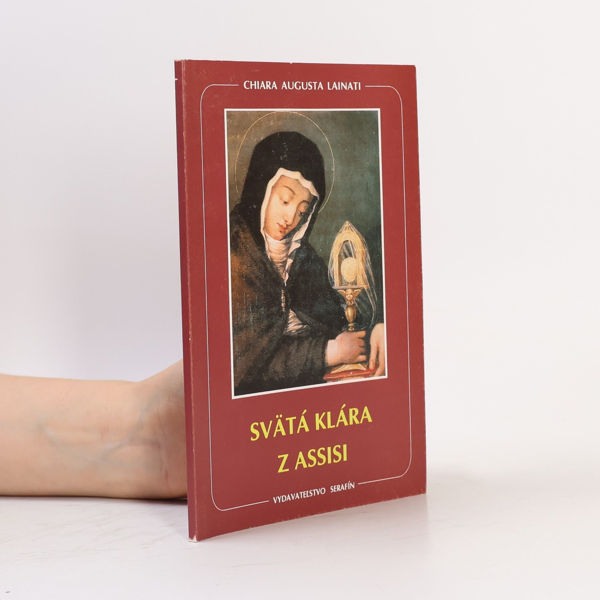 Chiara Augusta Lainati Svätá Klára z Assisi