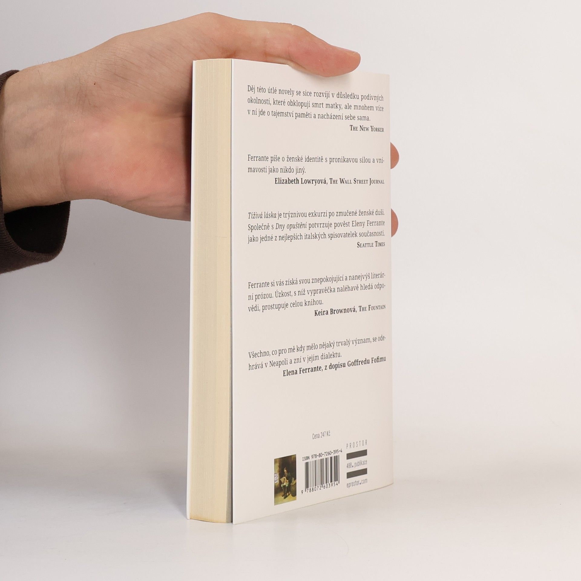 Elena Ferrante Tíživá láska