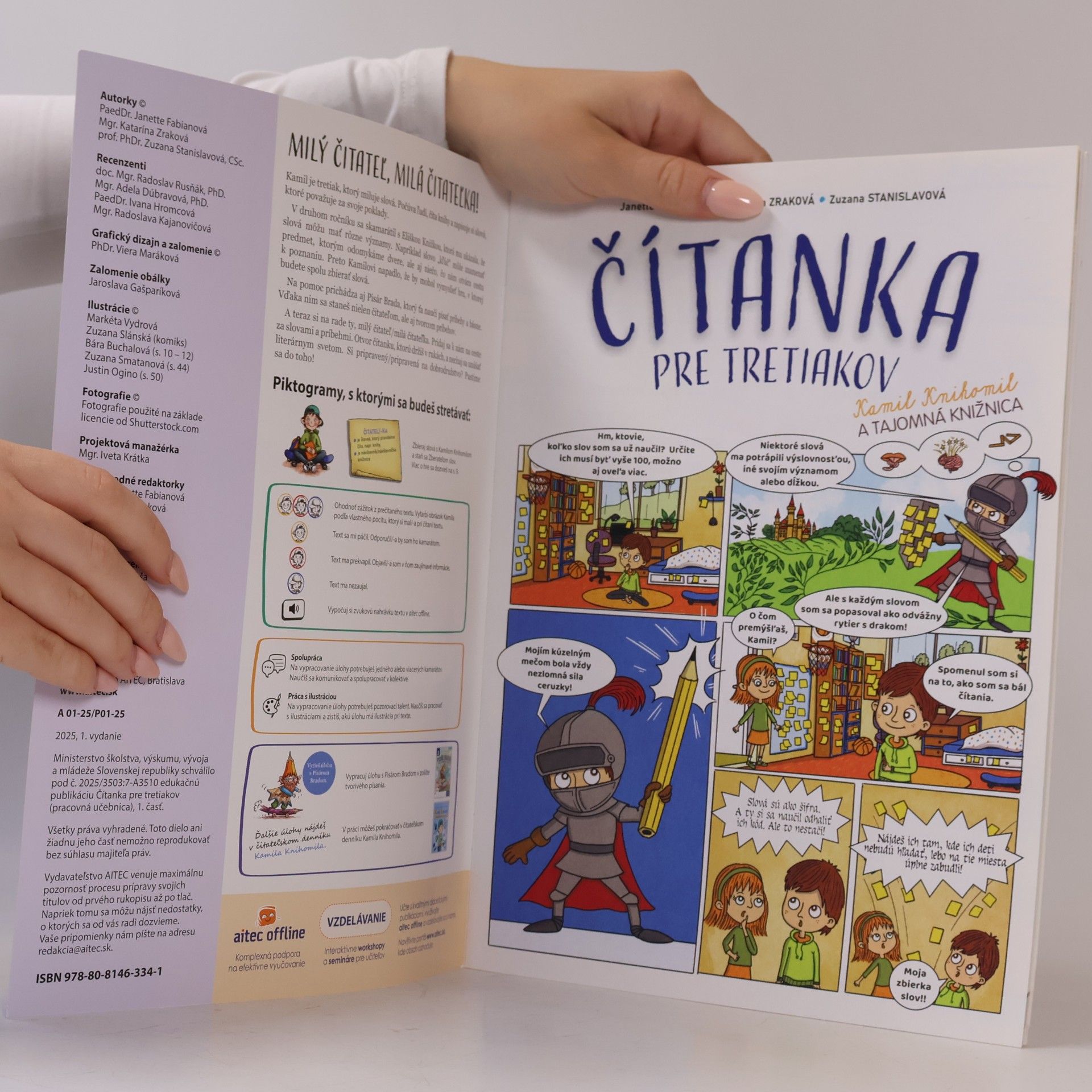 Janette Fabianová Čítanka pre tretiakov 3, 1. časť