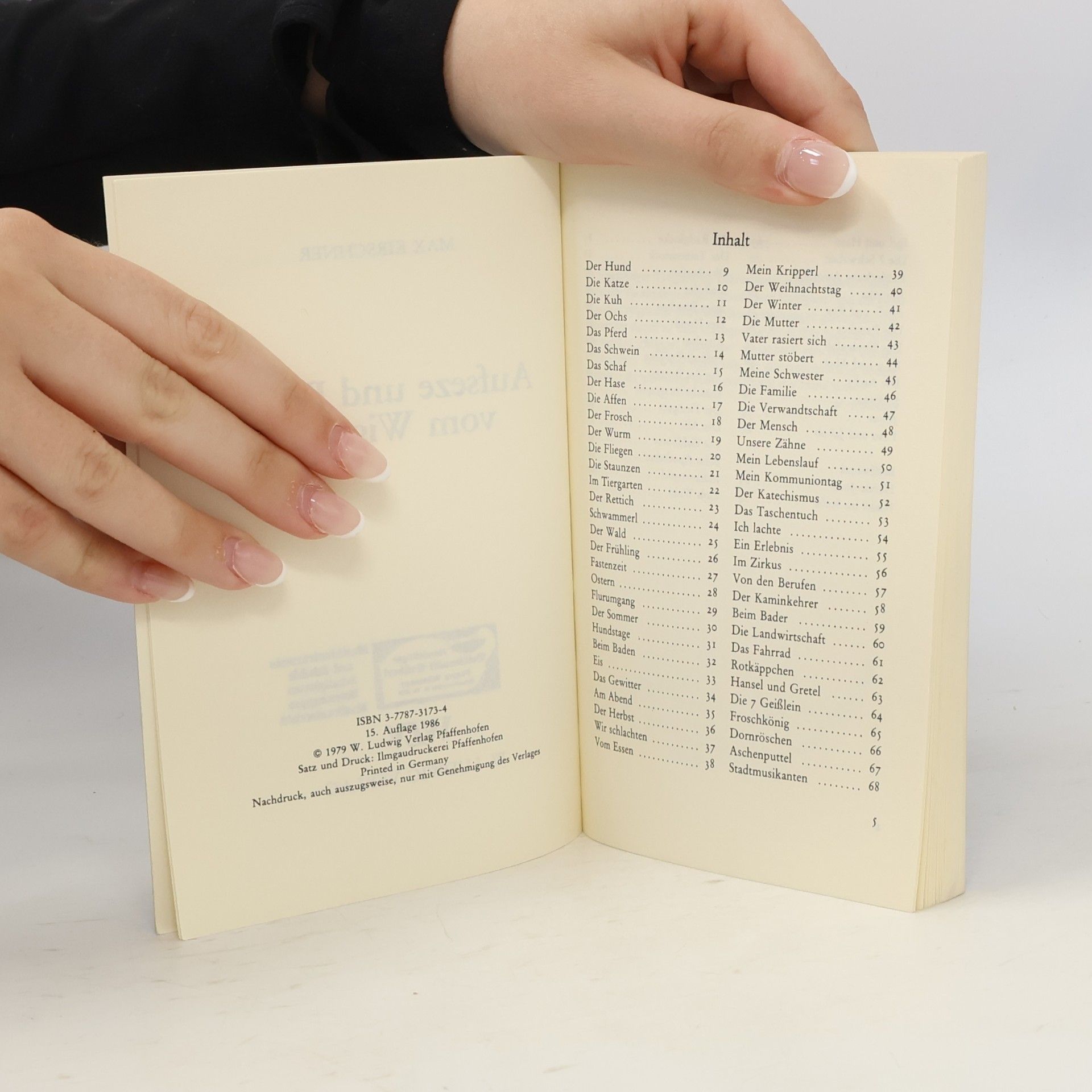 Max Kirschner Aufsetze und Briffe vom Wiggerl