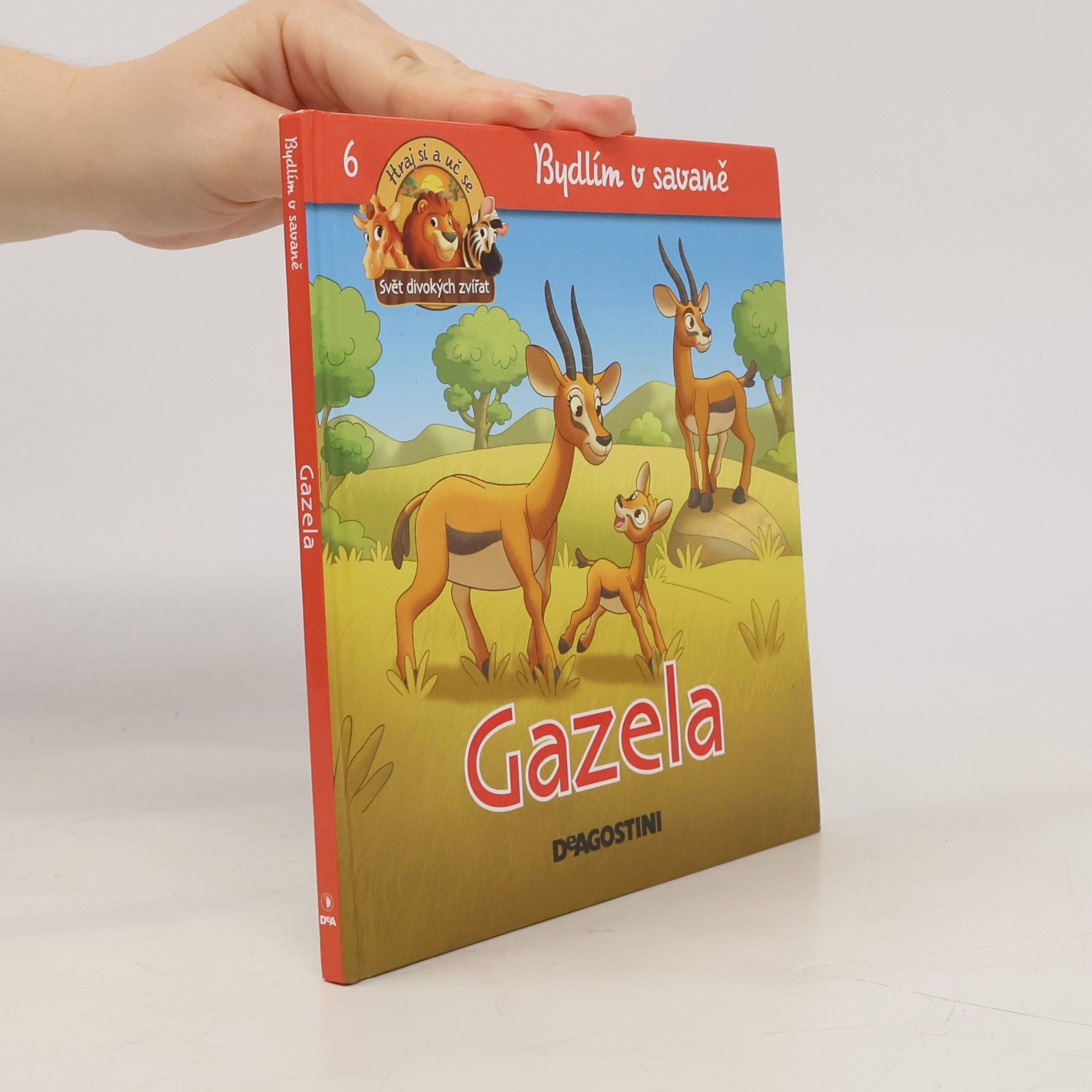 Hana Fasurová Bydlím v savaně 6. Gazela