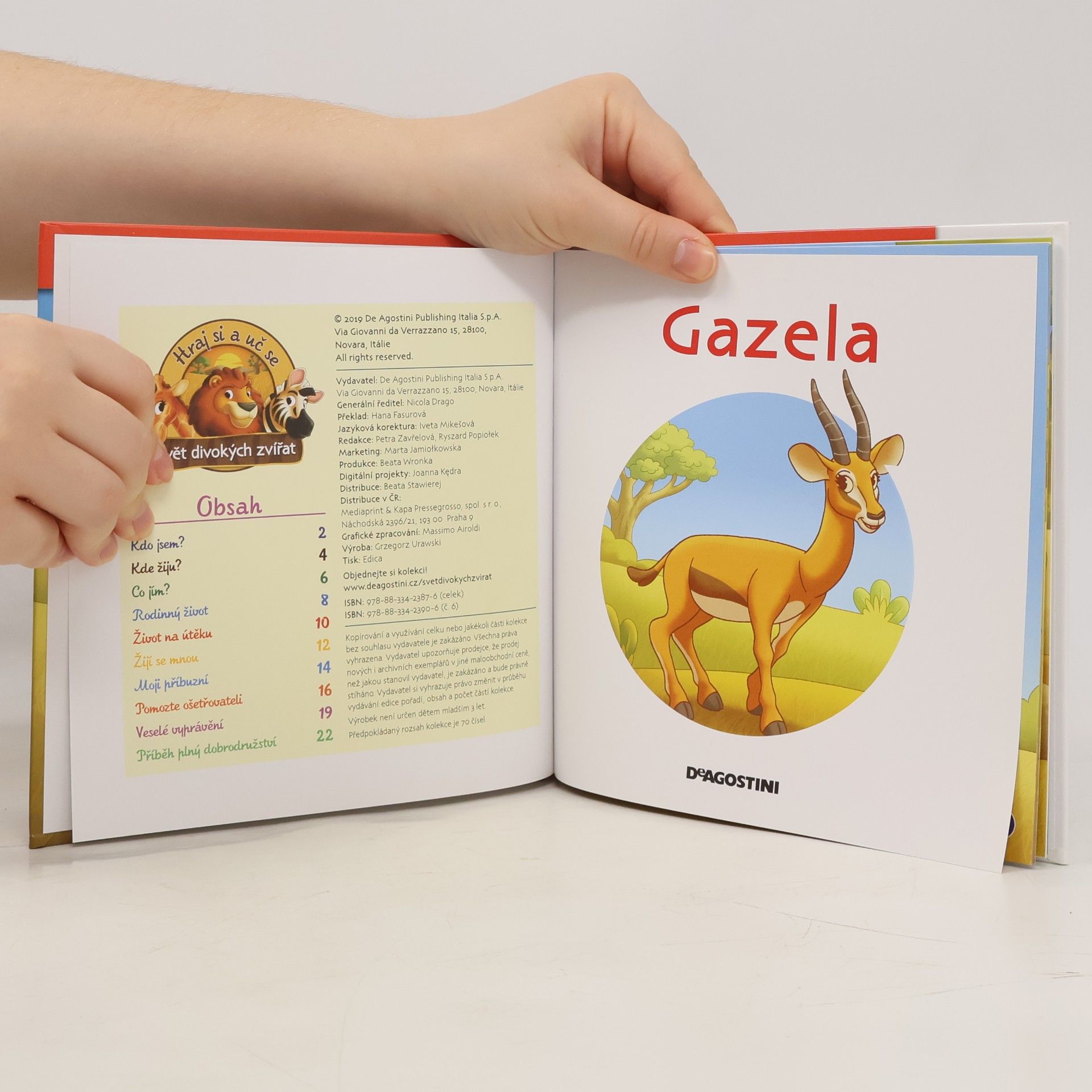 Various authors Bydlím v savaně 6. Gazela