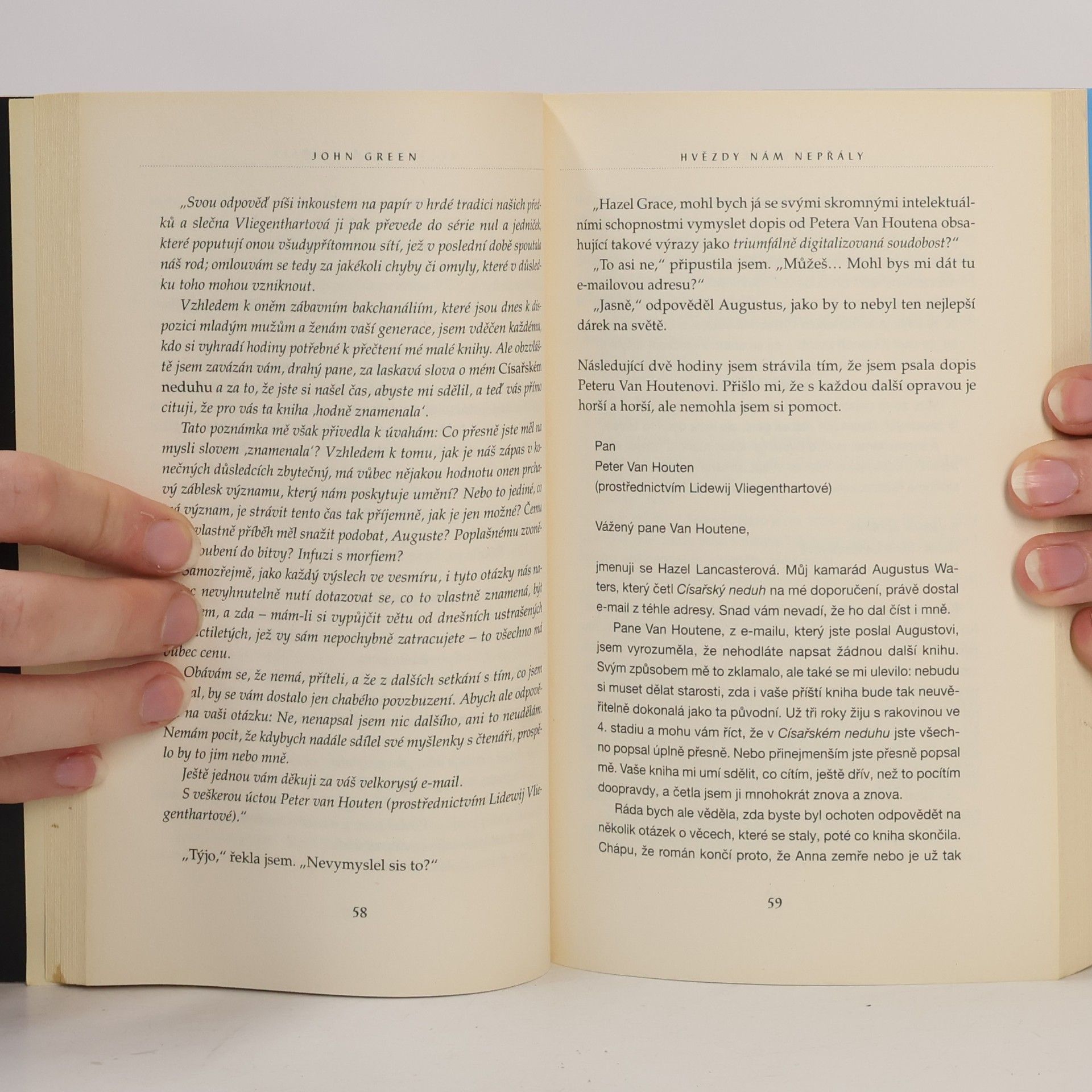 John Green Hvězdy nám nepřály
