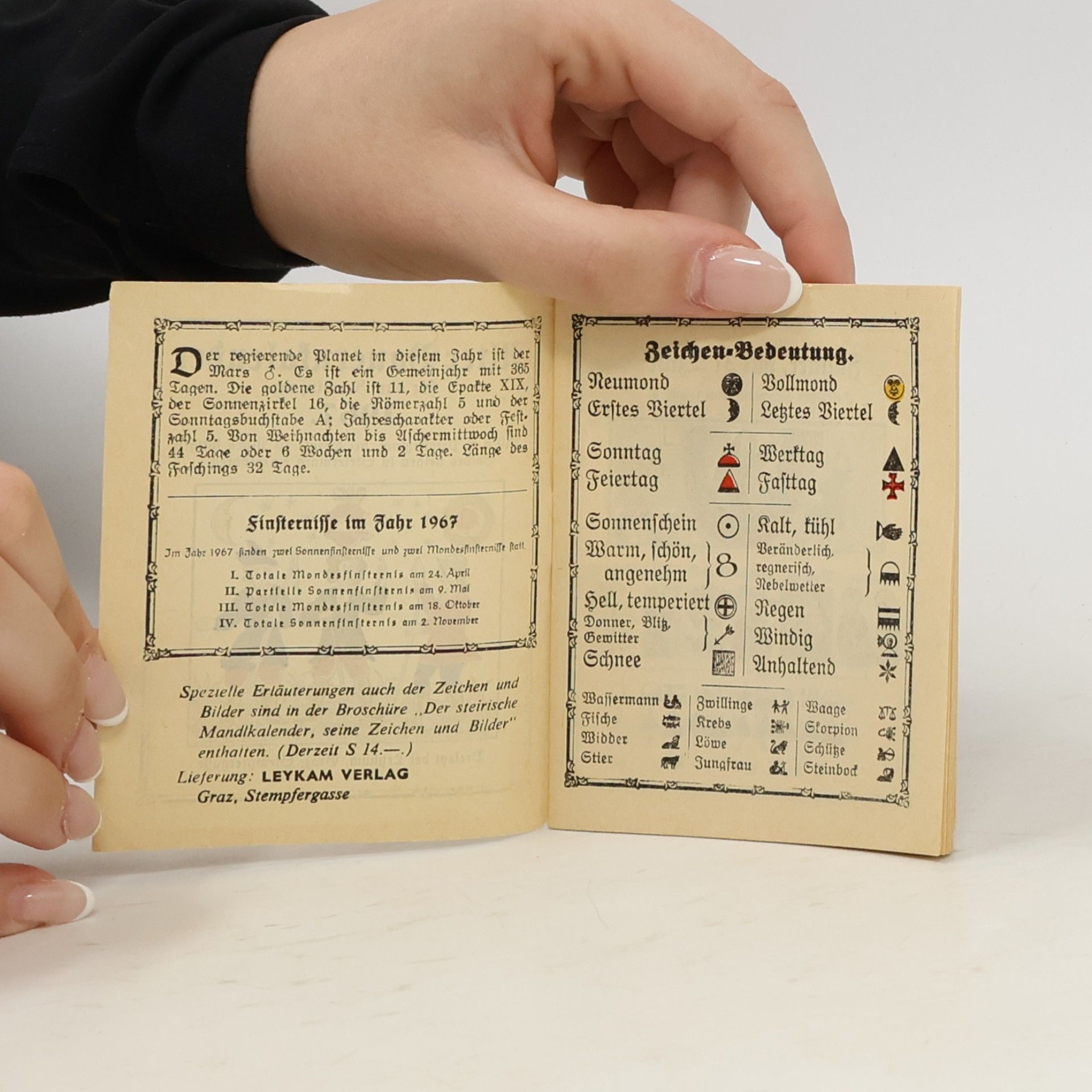 Autorenkollektiv Alter Bauernkalender 1967