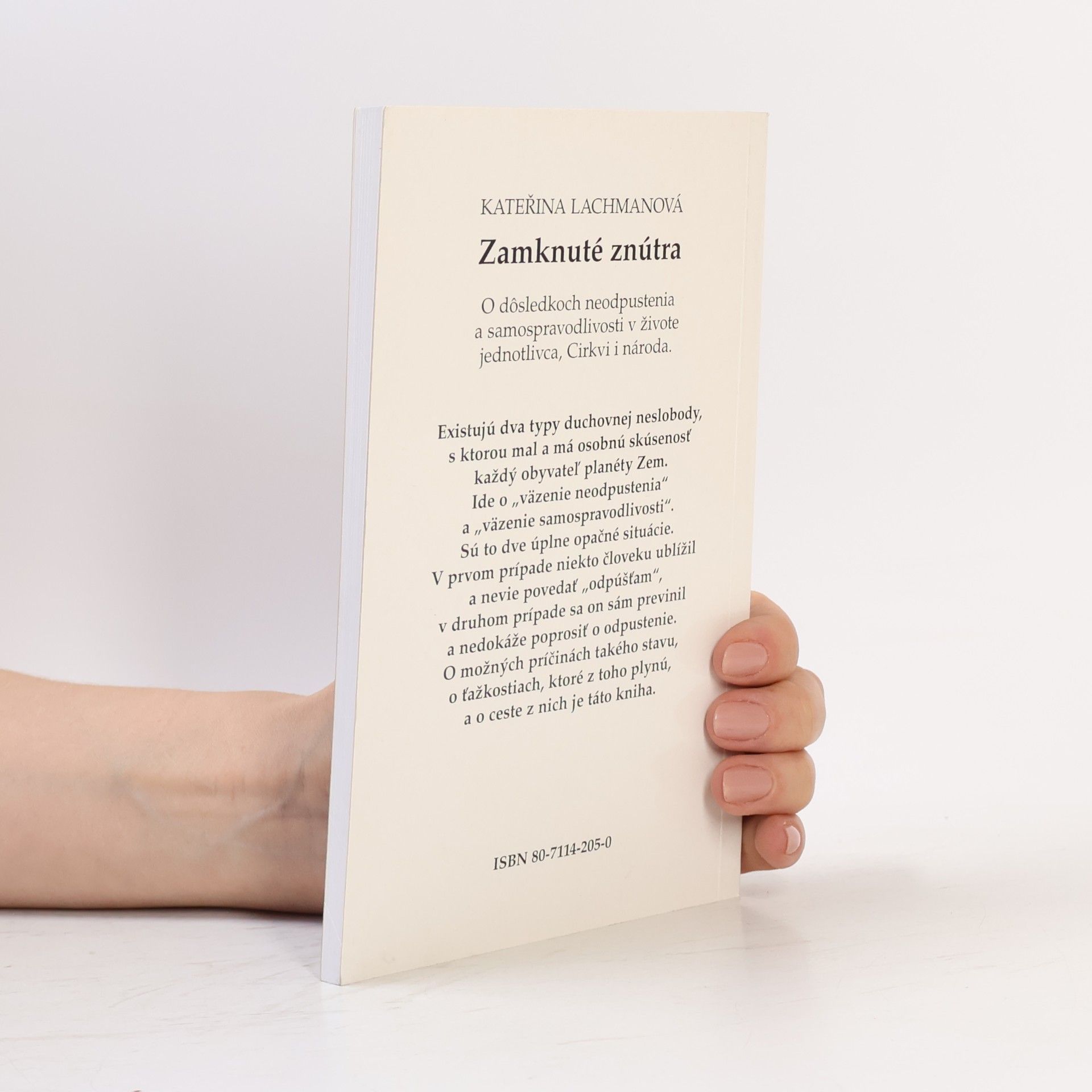 Kateřina Lachmanová Zamknuté znútra
