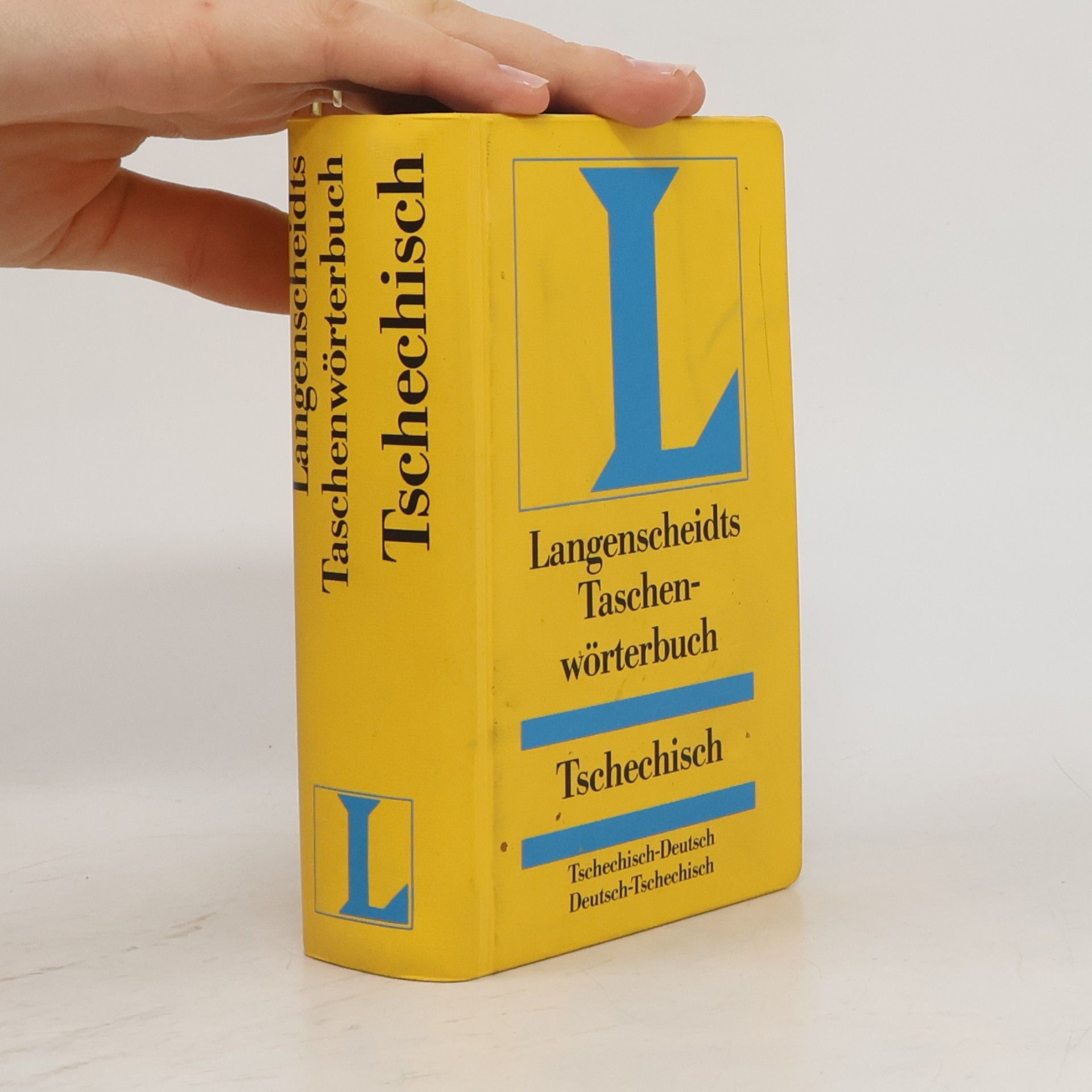 Friedrich Kabesch Langenscheidts Taschenwörterbuch der tschechischen und deutschen Sprache