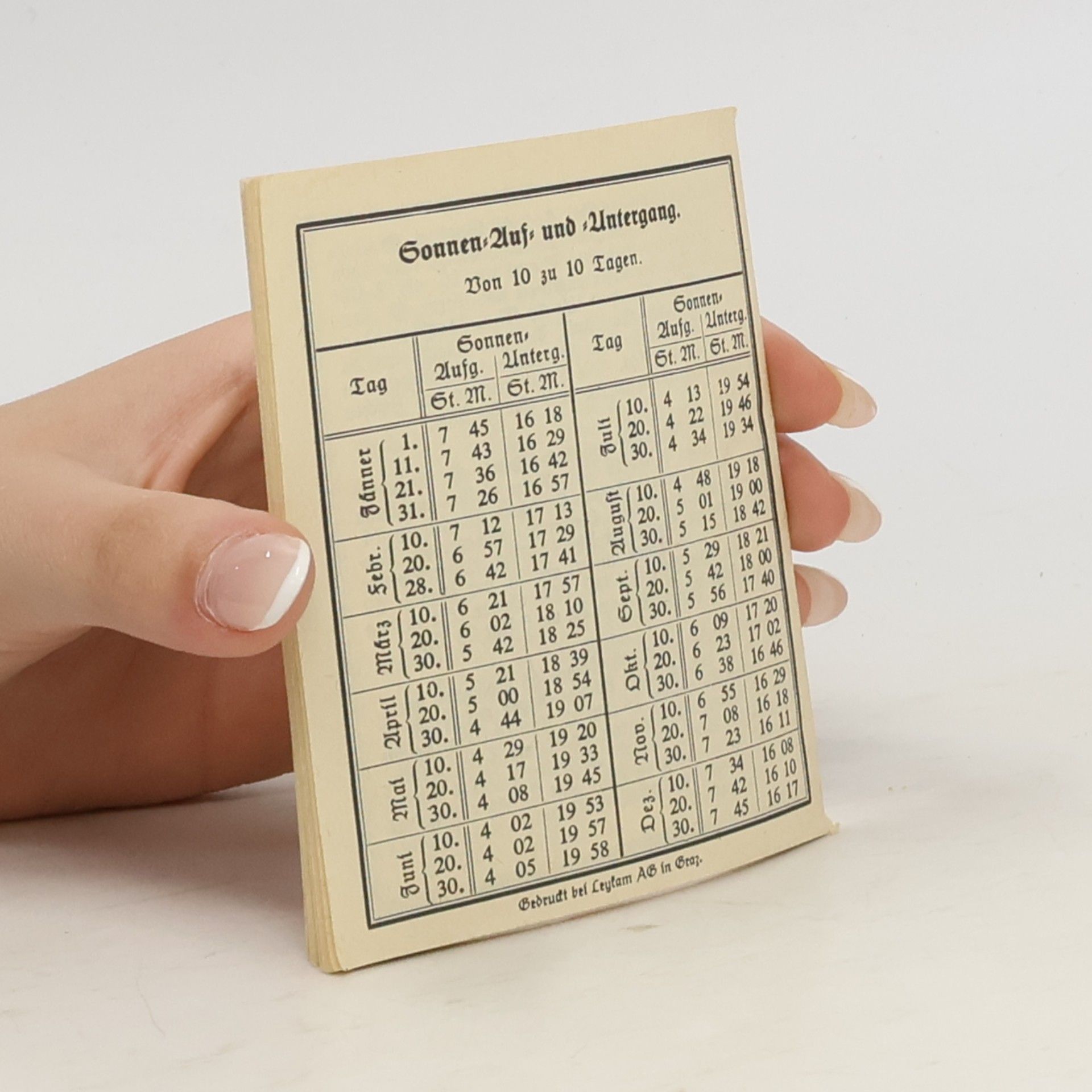 kolektiv Alter Bauernkalender 1976